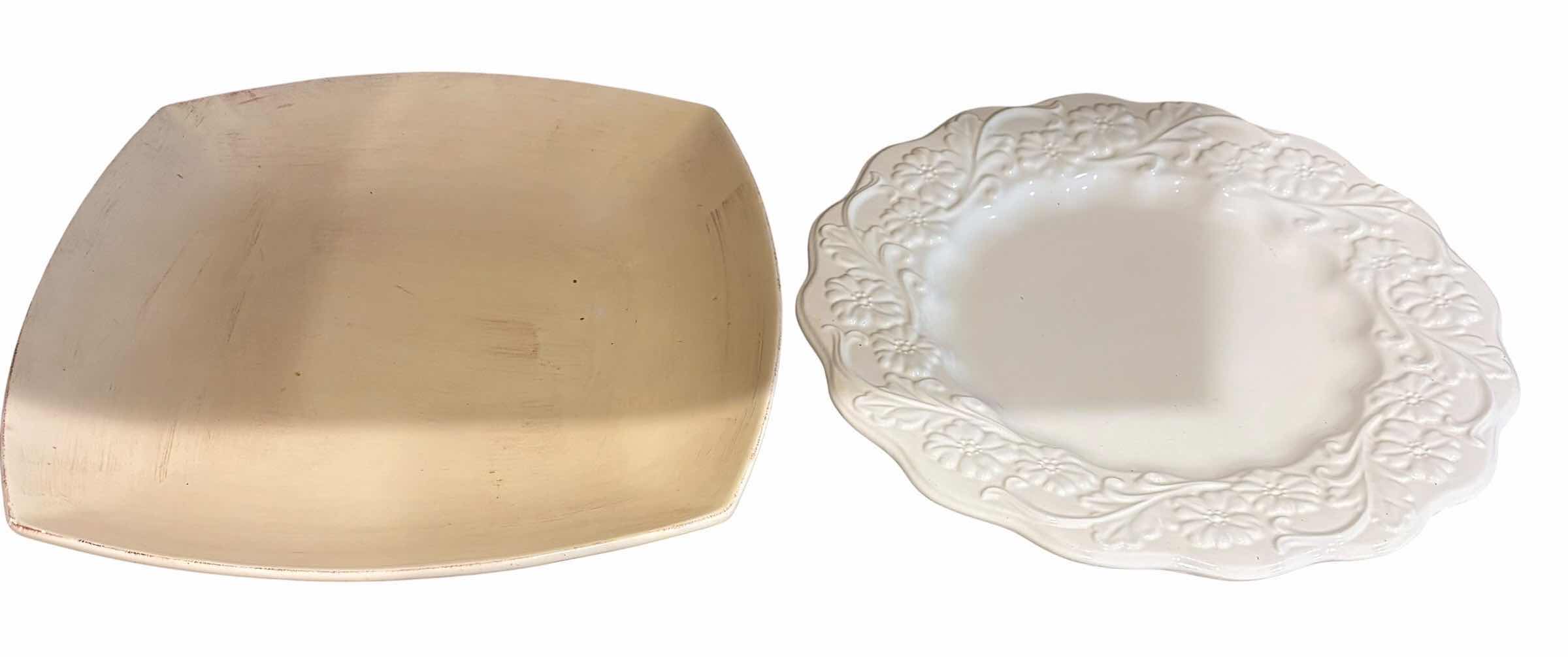 Photo 1 of KITCHEN PLATTERS (2) 16”D
