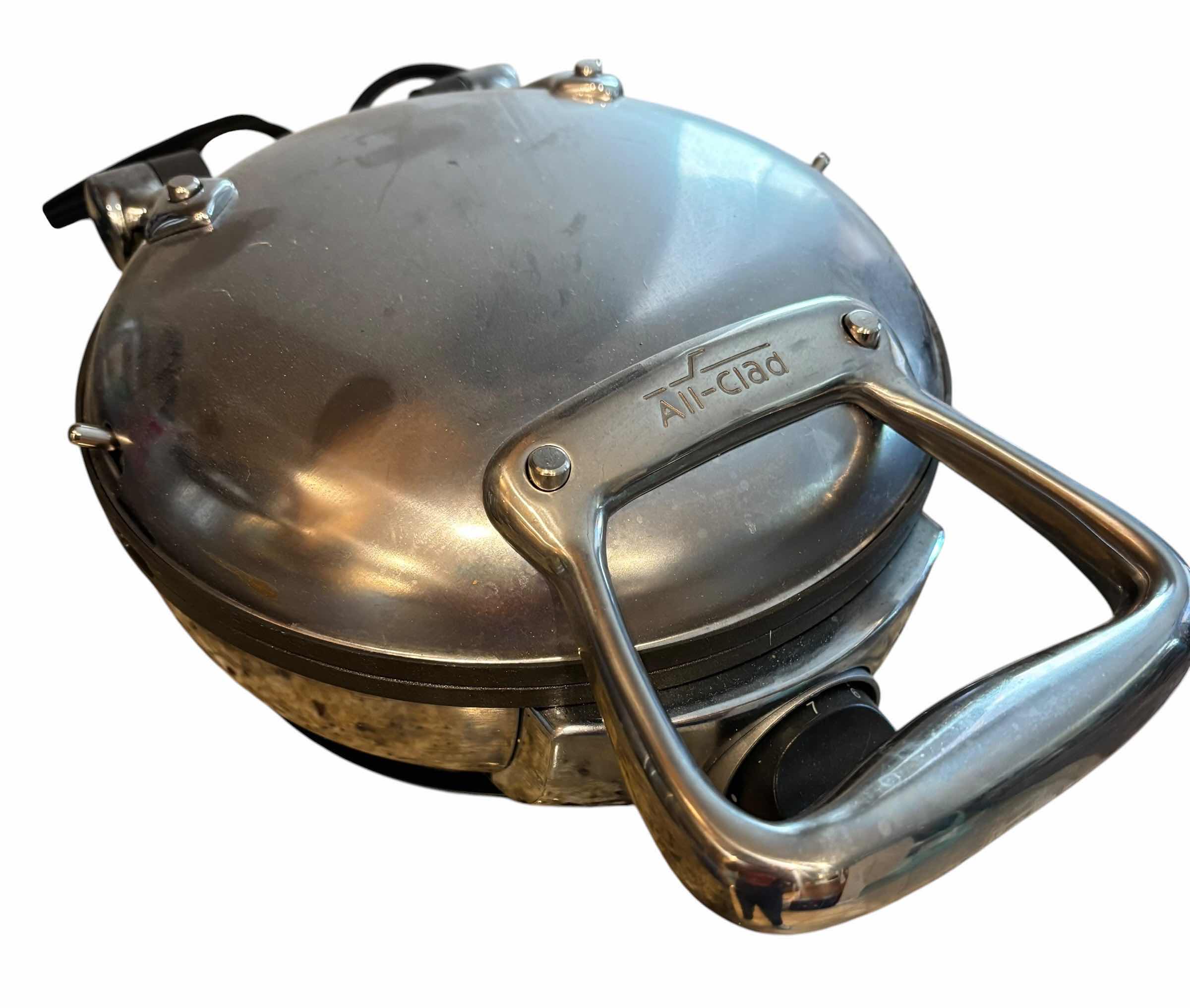 Photo 1 of ALL CLAD STAINLESS STEEL WAFFLE MAKER $100
