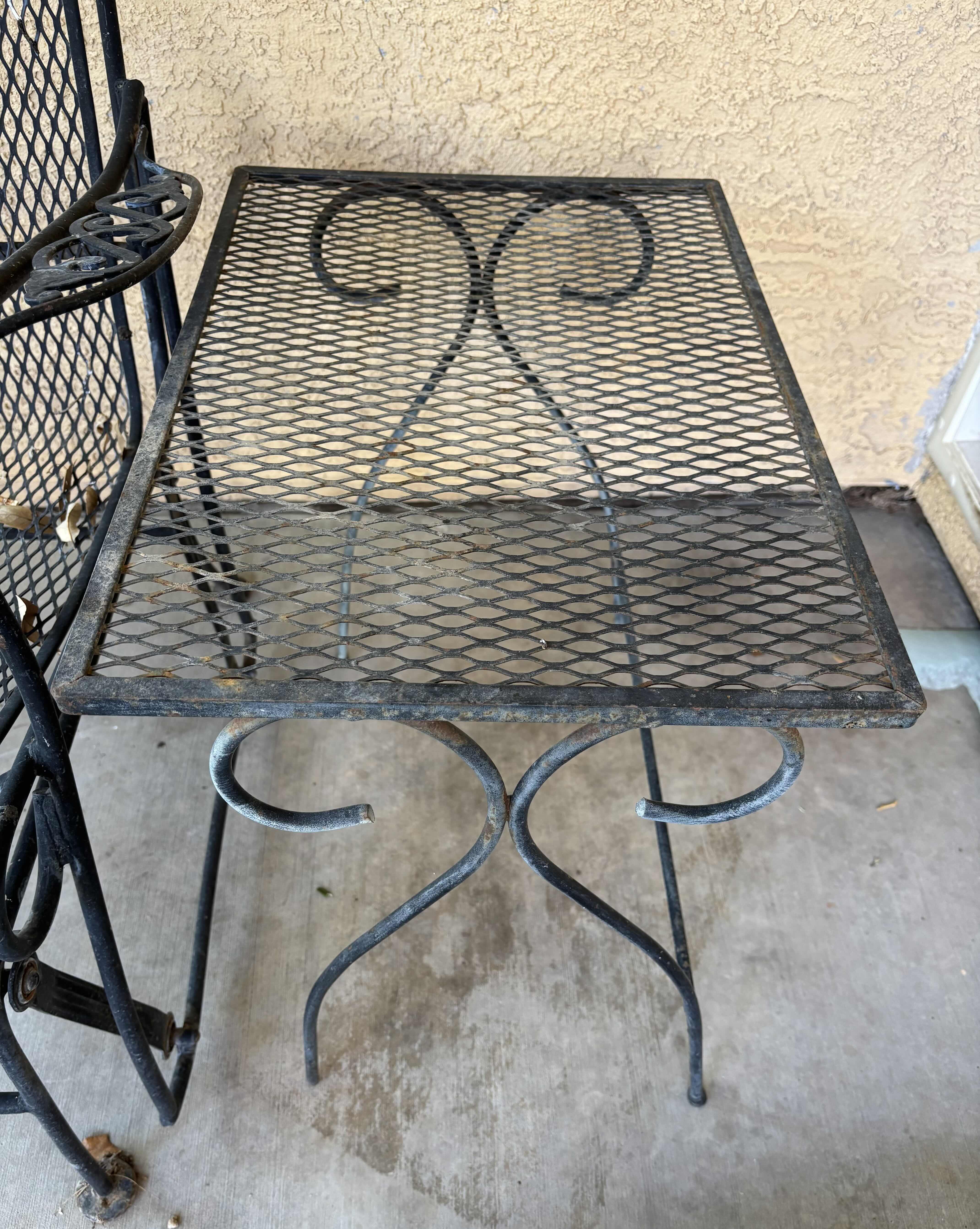 Photo 1 of OUTDOOR PATIO GLIDER WITH 2 TABLES