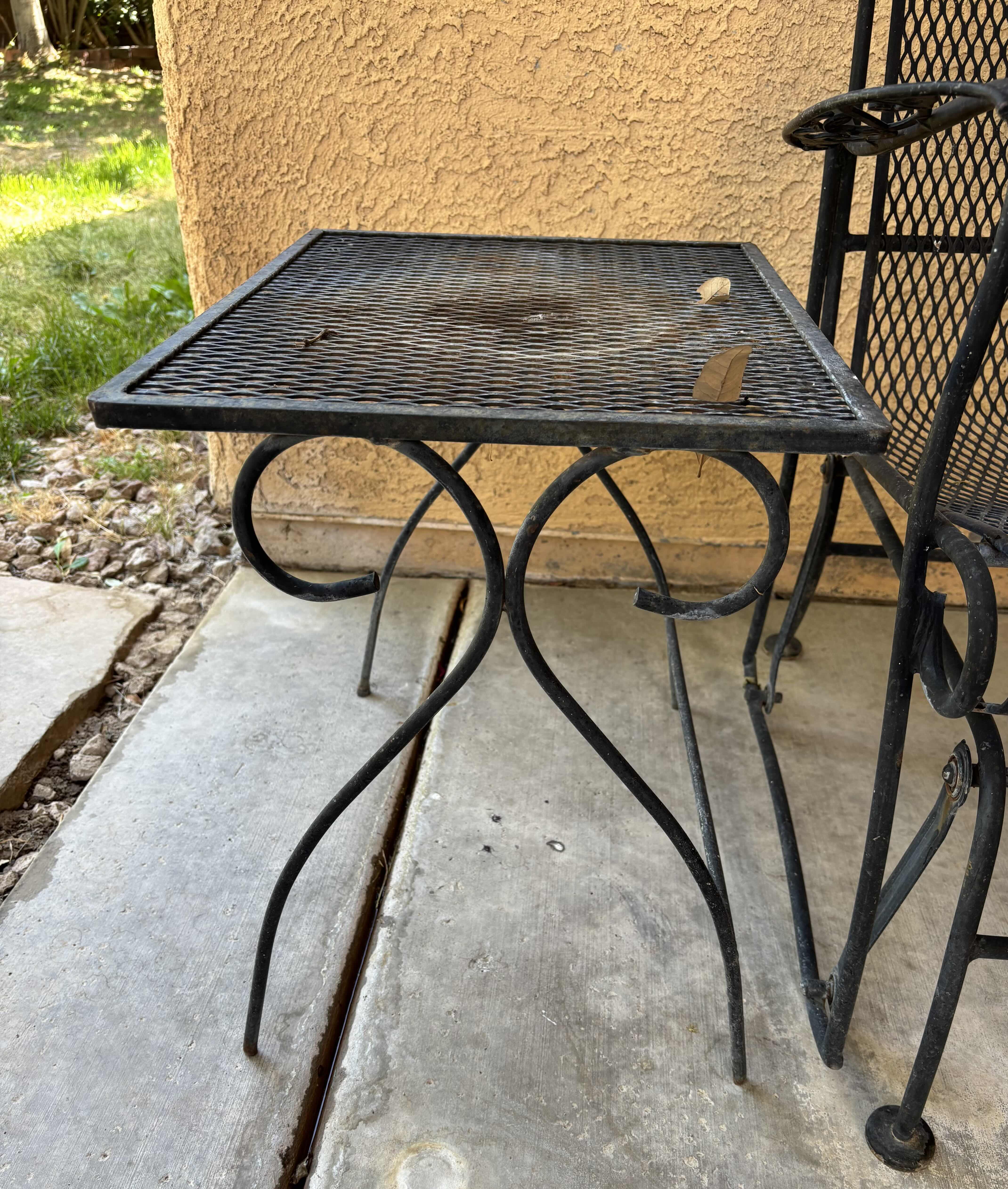 Photo 1 of OUTDOOR PATIO GLIDER WITH 2 TABLES