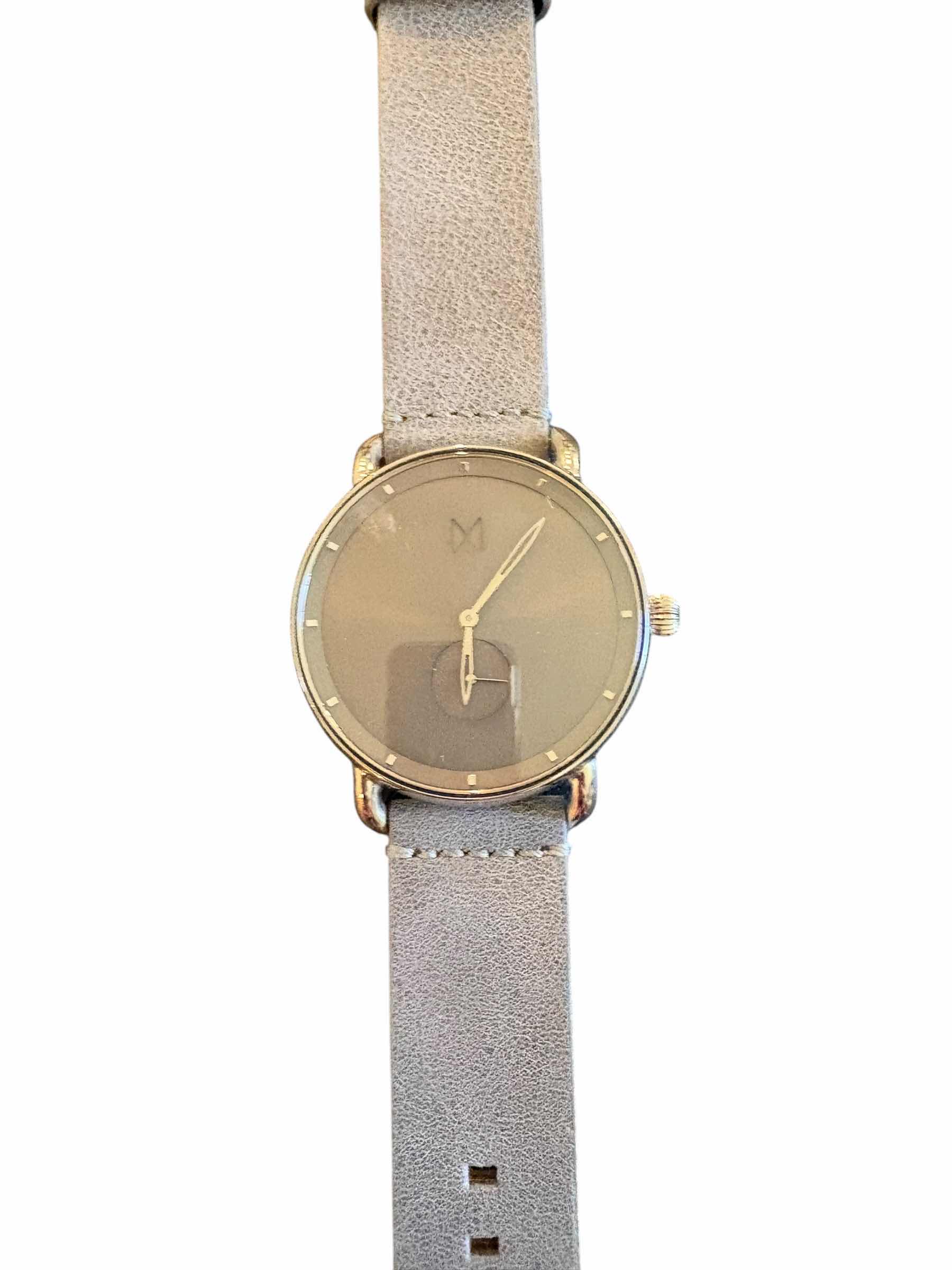 Photo 1 of MVMT LEGACY SLIM WATCH W/ GREY STRAP
