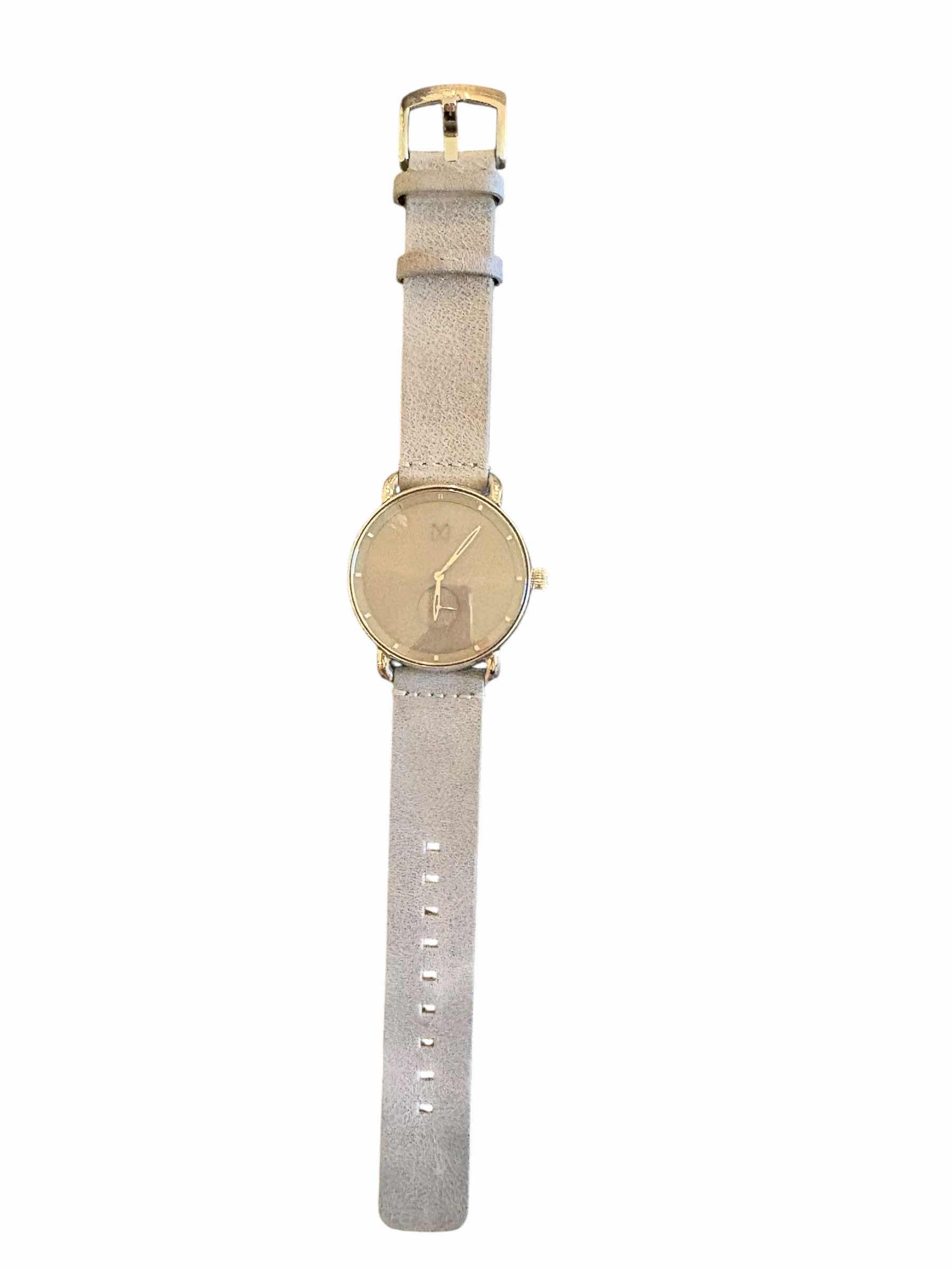 Photo 1 of MVMT LEGACY SLIM WATCH W/ GREY STRAP