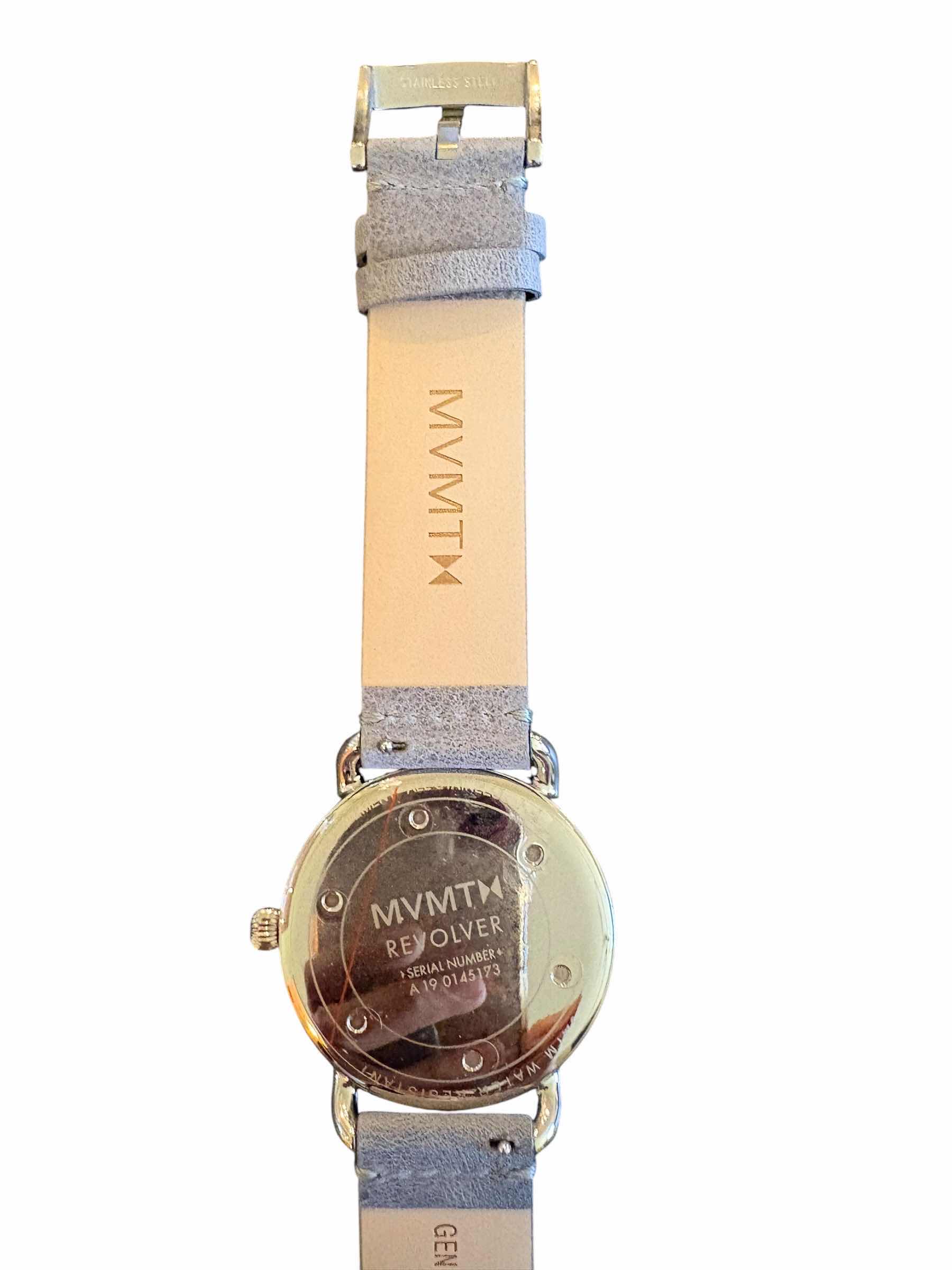 Photo 1 of MVMT LEGACY SLIM WATCH W/ GREY STRAP