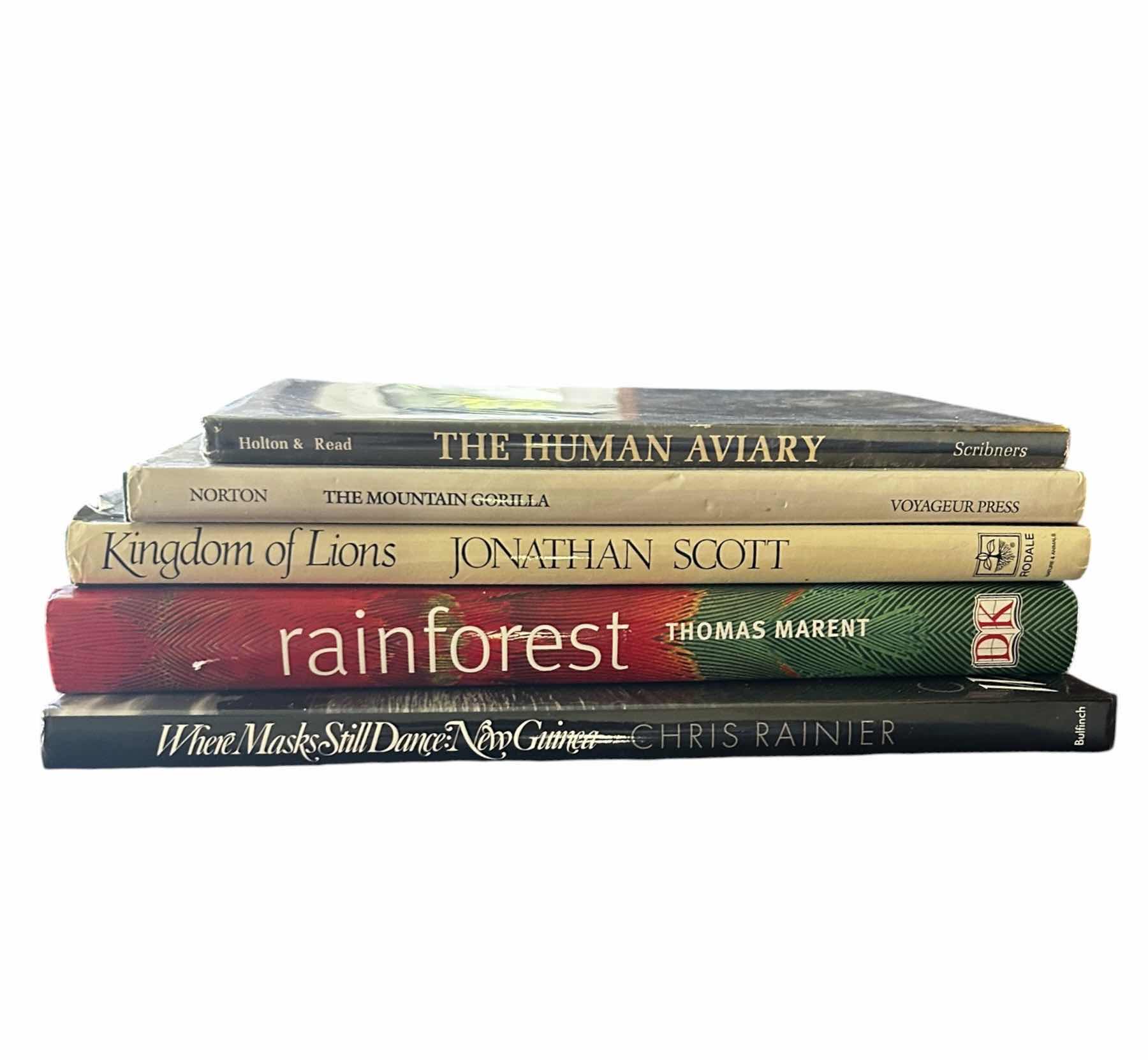 Photo 1 of COLLECTION OF (5) BOOKS ABOUT BIRDS, NATURE, AND CULTURE