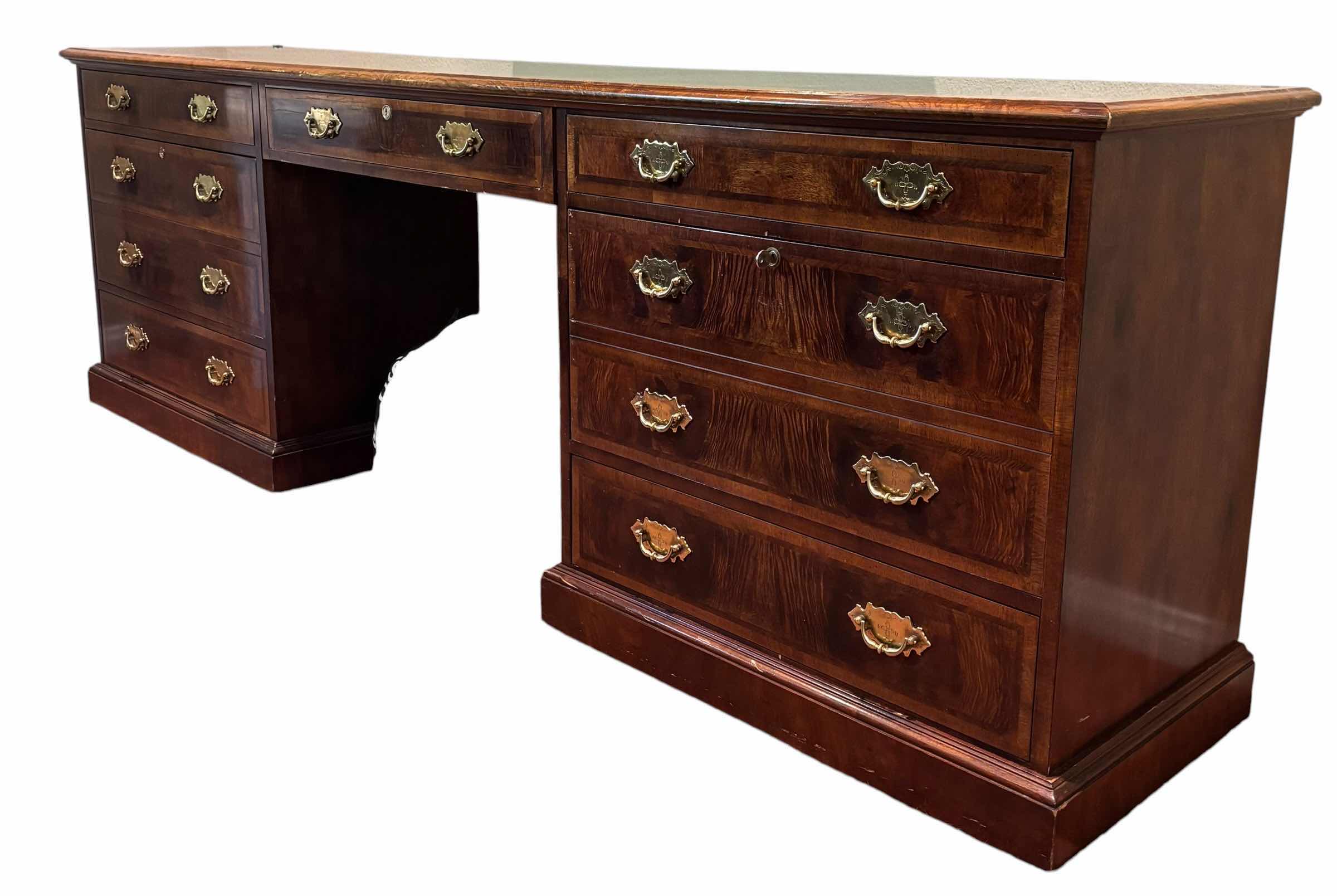 Photo 1 of HENREDON ASTON COURT DESK 92”L X 19”W X 30”H $2398