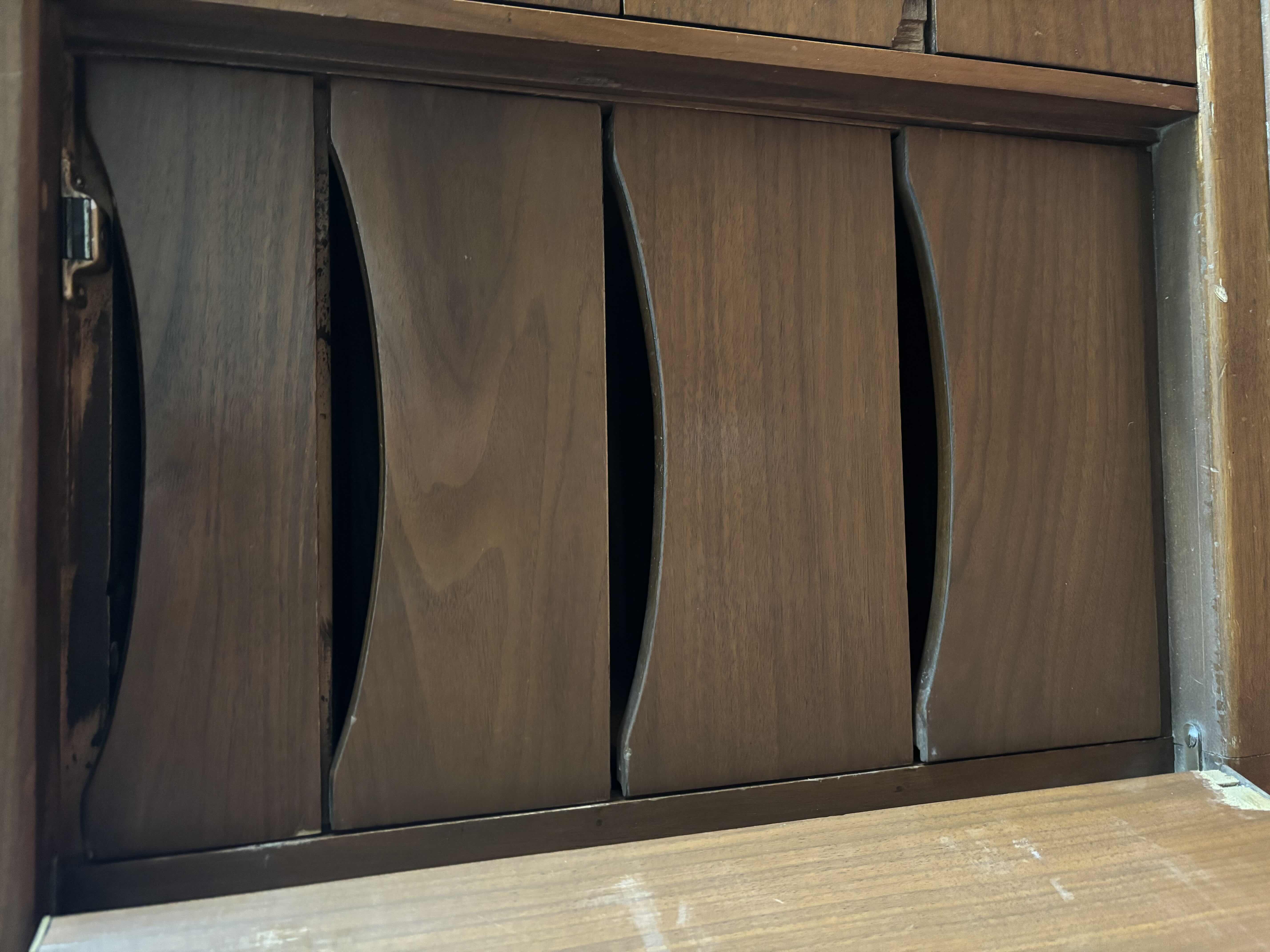 Photo 1 of VINTAGE MOUNT AIRY JANUS MID CENTURY WALNUT DRESSER