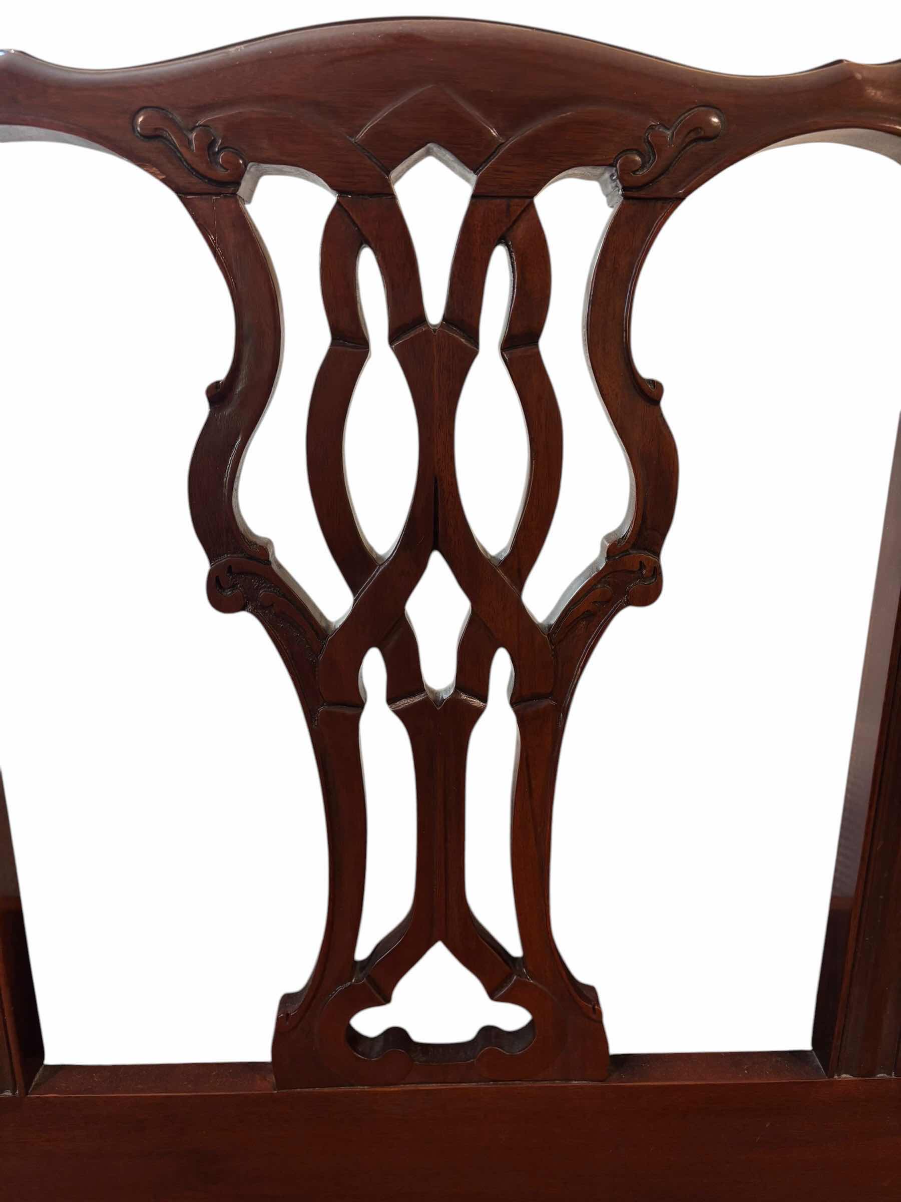 Photo 1 of BAKER FURNITURE CHIPPENDALE STYLE KING SIZE HEADBOARD 79”L X 43”H $1995