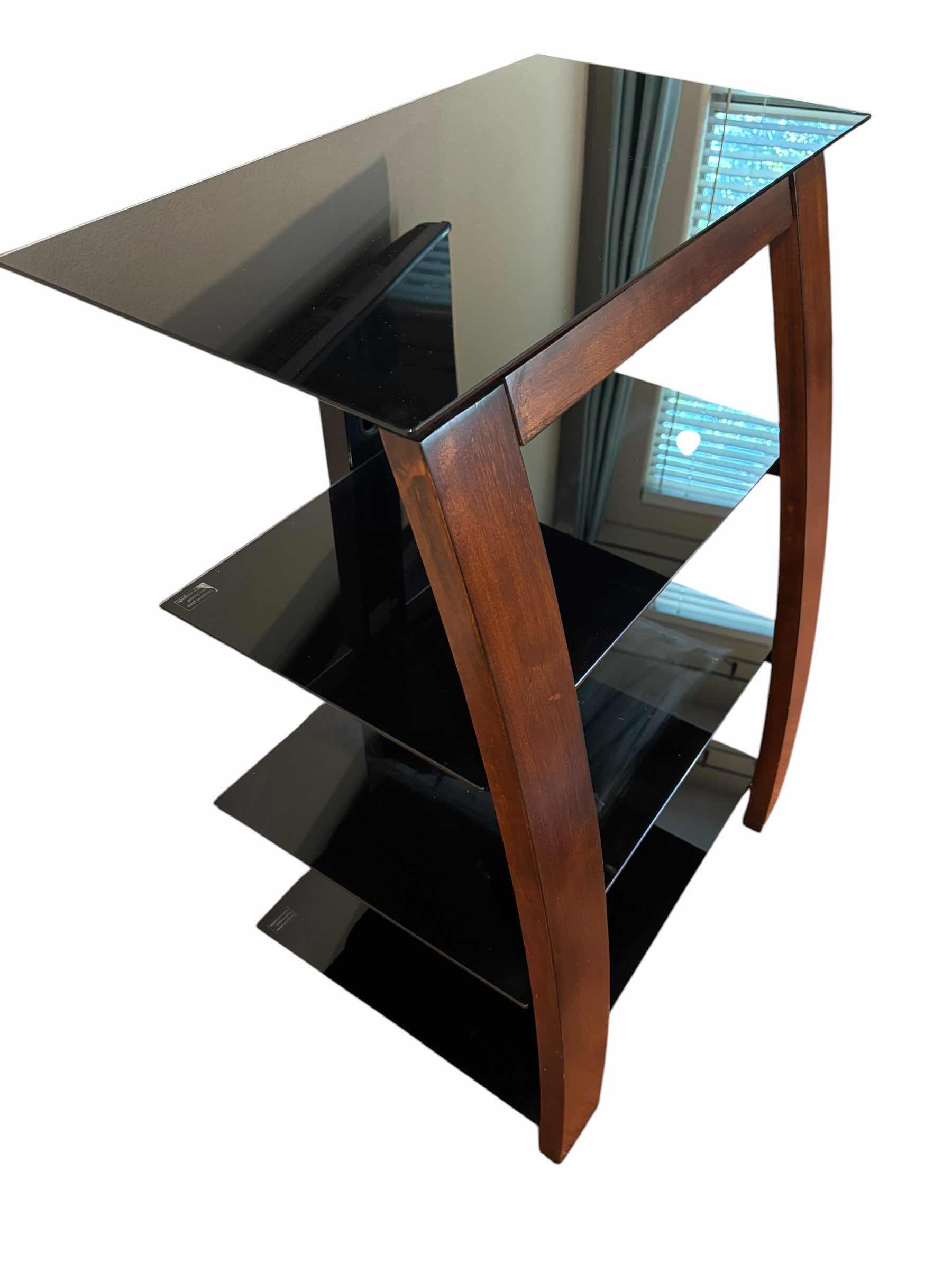 Photo 1 of AUDIO VIDEO TOWER WITH 4 GLASS SHELVES H36”