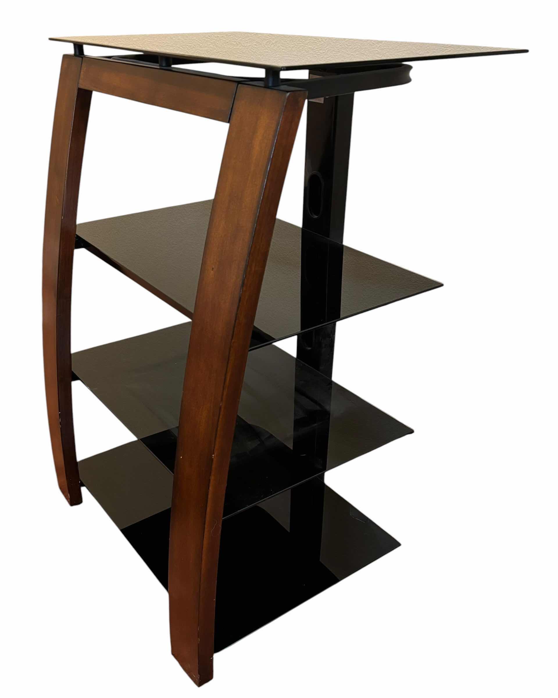 Photo 1 of AUDIO VIDEO TOWER WITH 4 GLASS SHELVES H36”