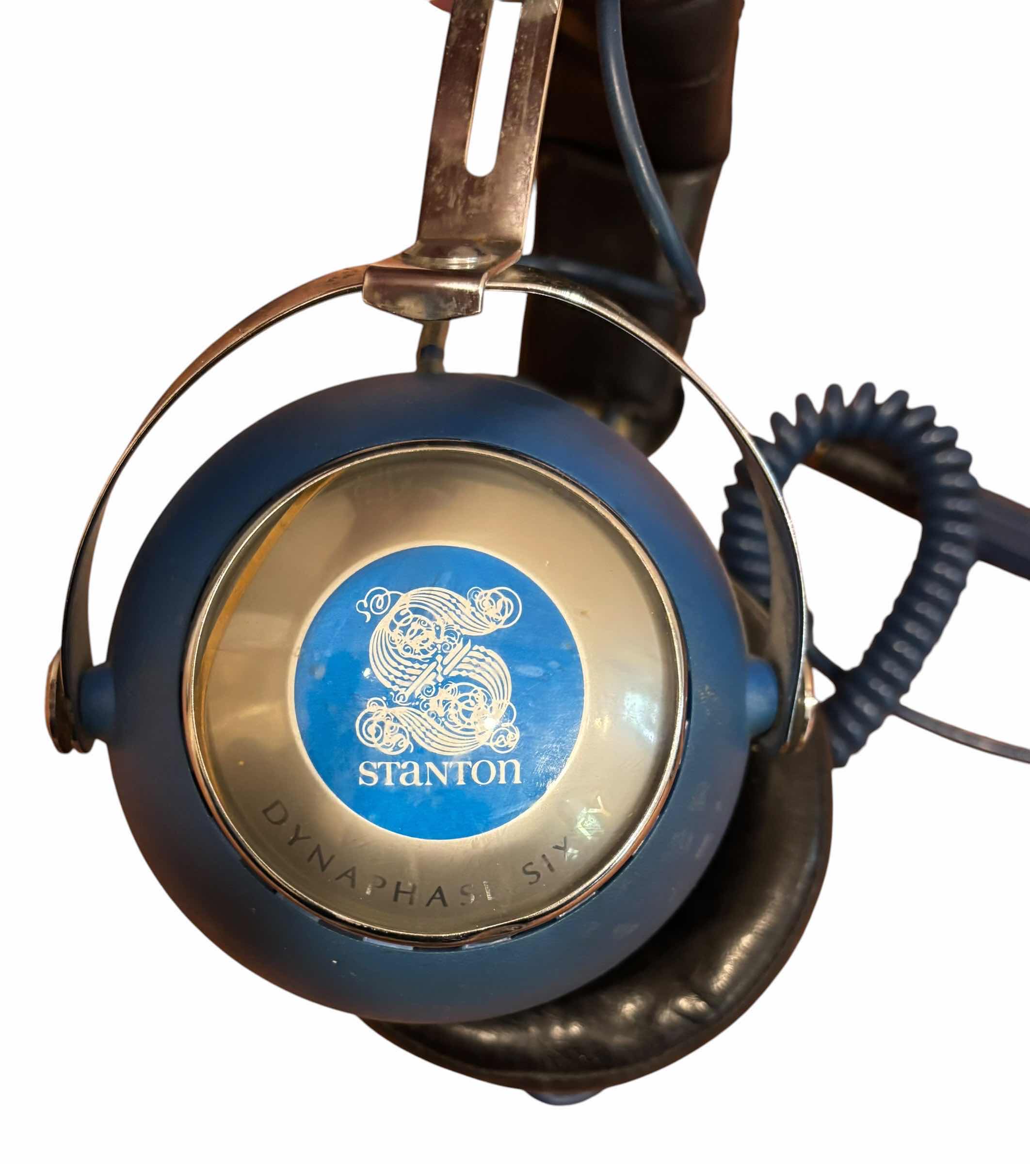 View 3 of STANTON DYNAPHASE SIXTY HEADPHONES FROM THE 1970S $90