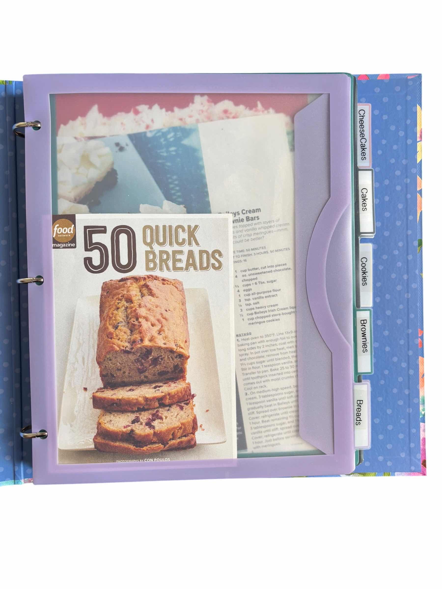 Photo 1 of RECIPE BINDERS (8)