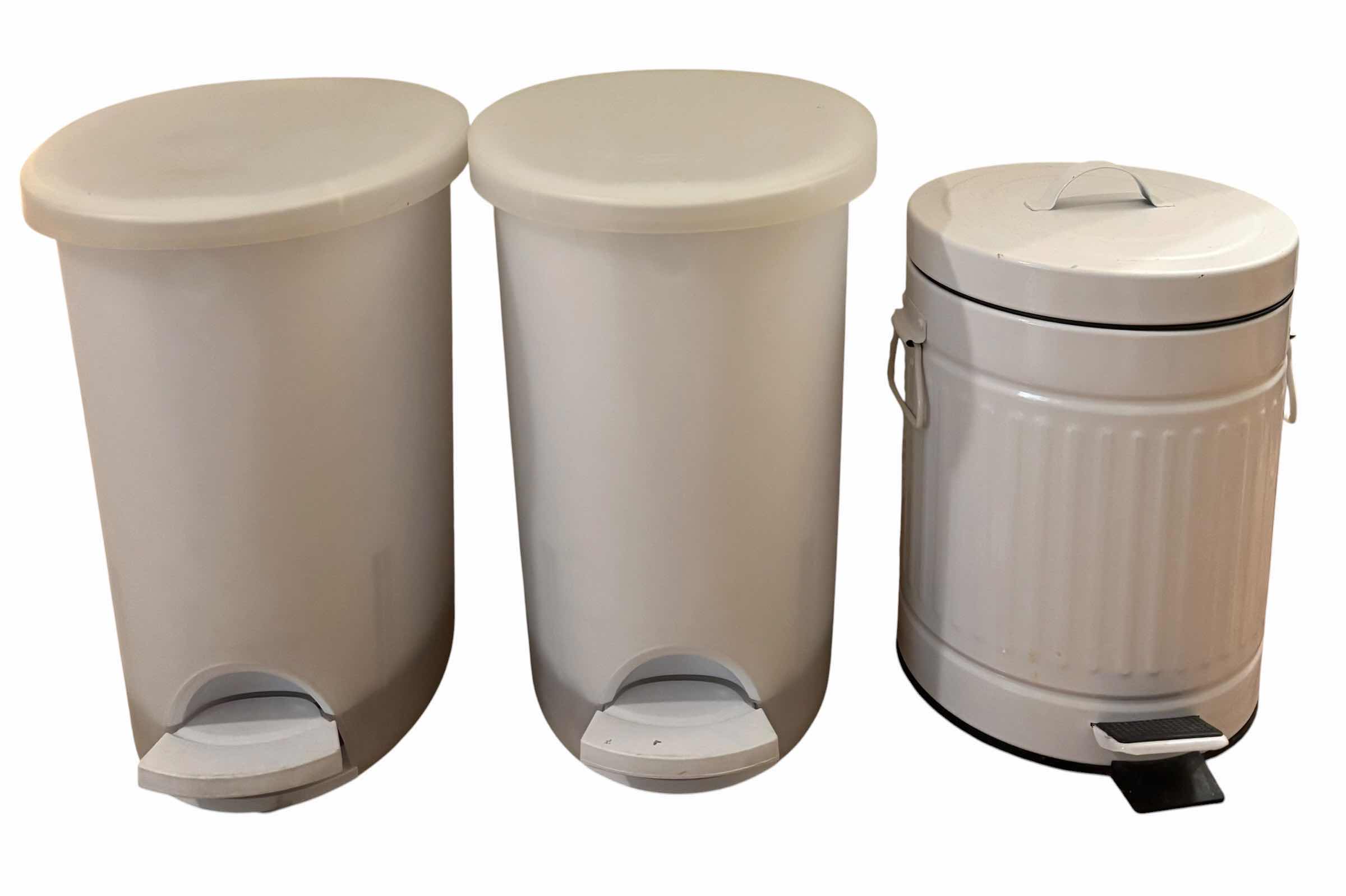 Photo 1 of SMALL TRASH CANS (3)