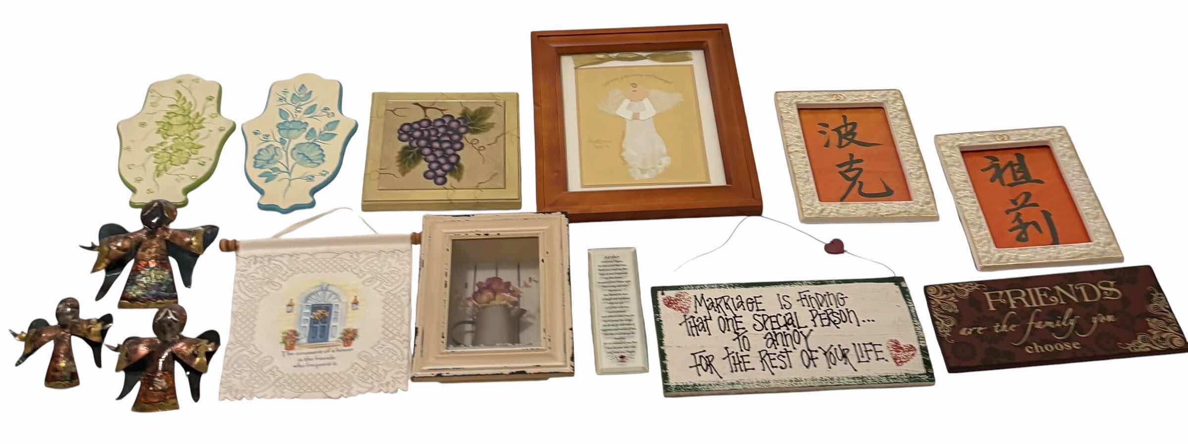 Photo 1 of HOME WALL DECOR (14 PIECES)