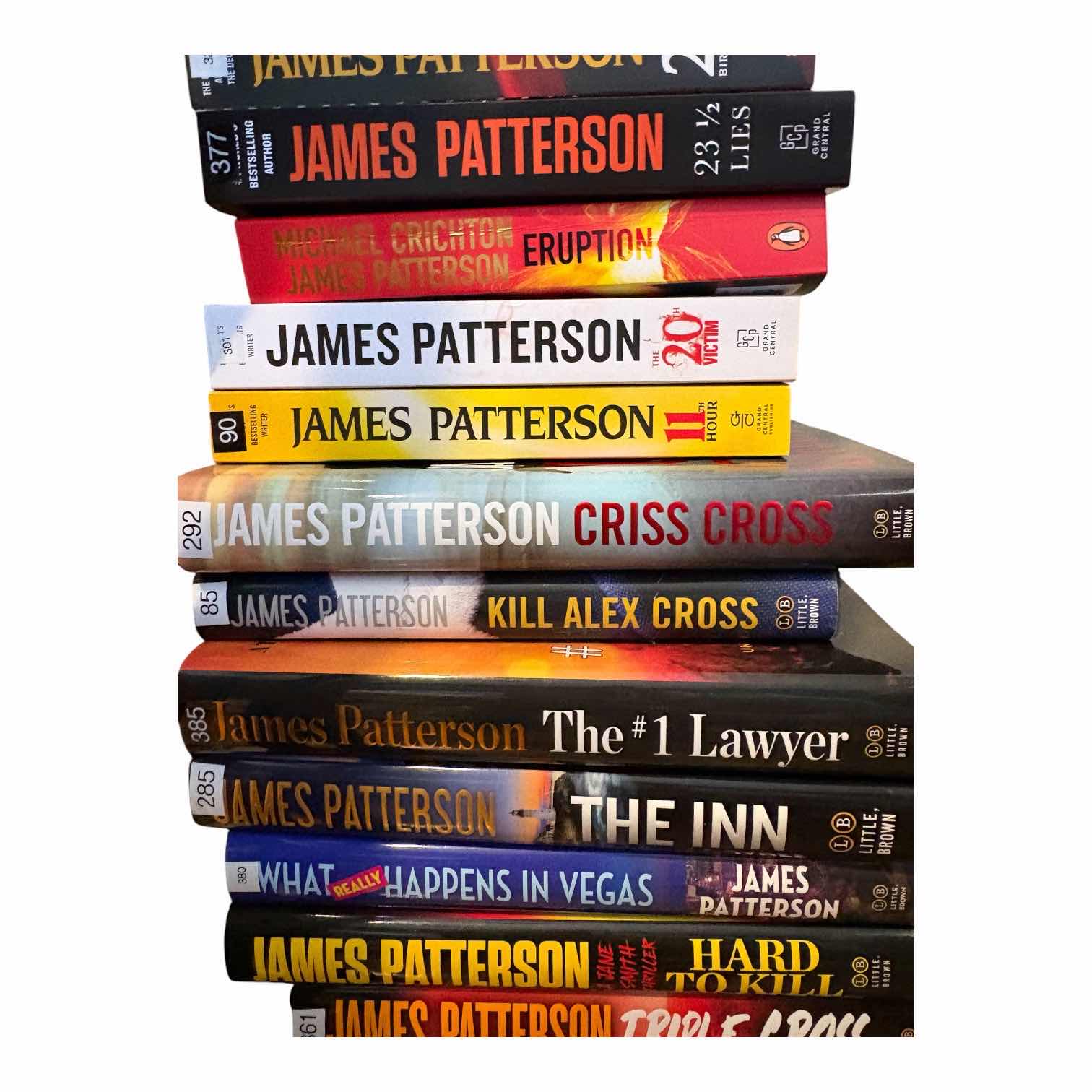 Photo 1 of (20)PCS BOOKS AUTHOR JAMES PATTERSON