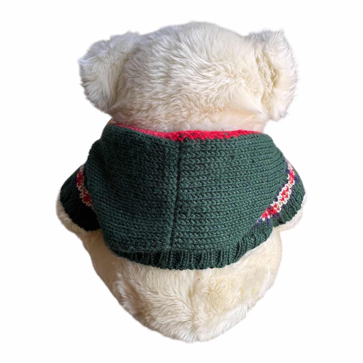 Photo 1 of VINTAGE HARRODS ALEXANDER 2006 CHRISTMAS BEAR H12”