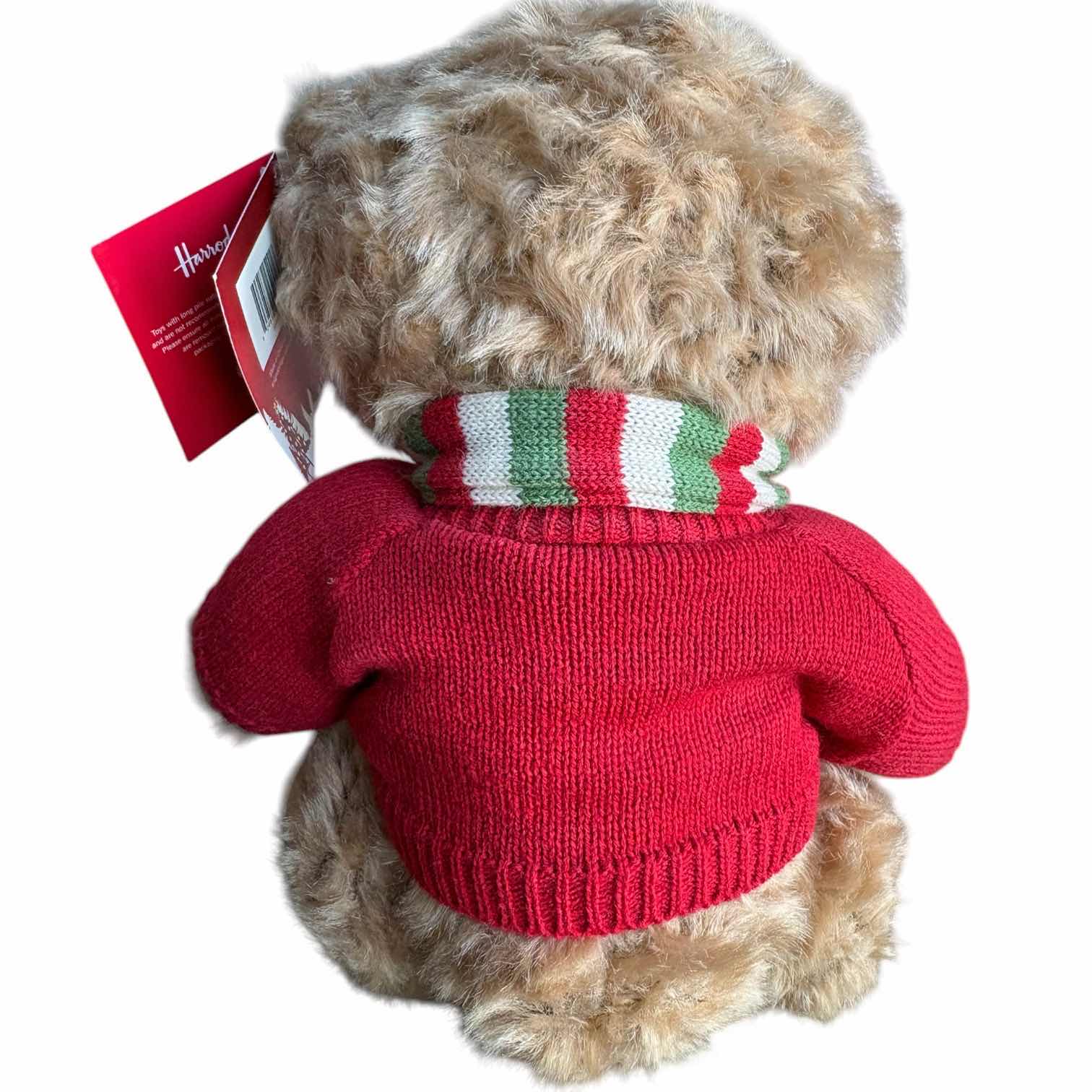 Photo 1 of HARRODS ARCHIE 2017 CHRISTMAS BEAR W ORIGINAL TAG H12” $125