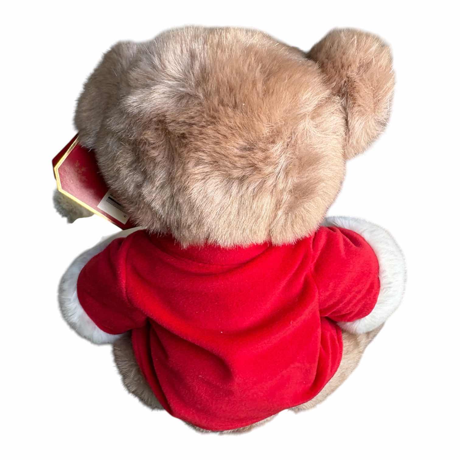Photo 1 of HARRODS SEBASTIAN 2013 CHRISTMAS BEAR W ORIGINAL TAG H12”