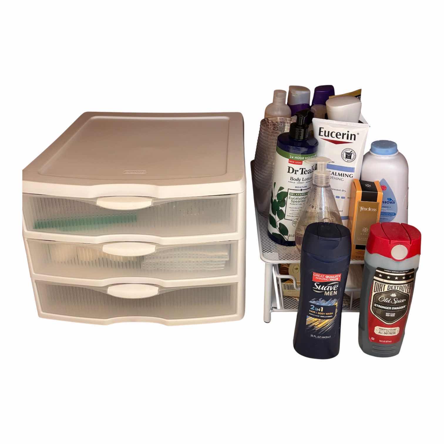 Photo 1 of CONTENTS OF BATHROOM COUNTER