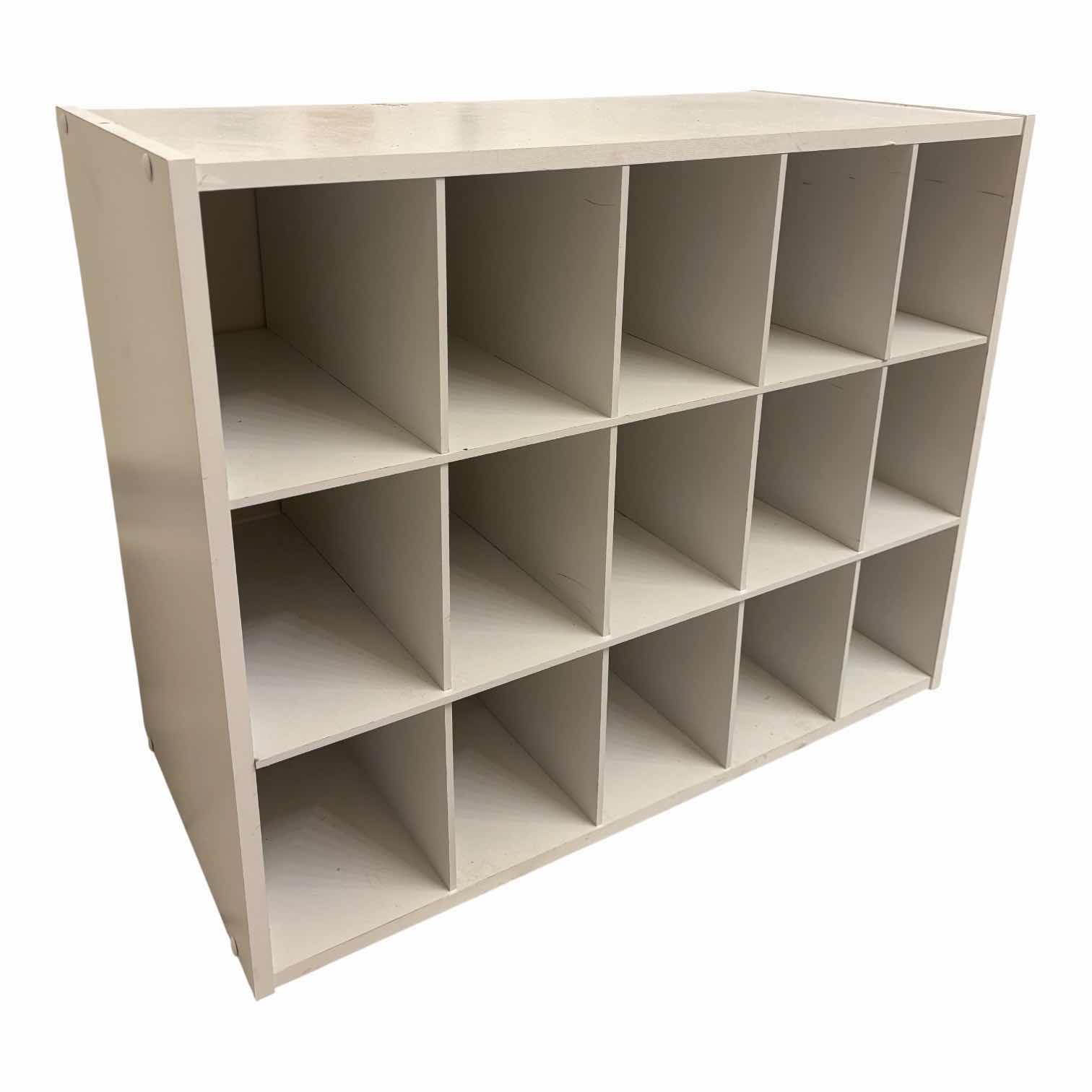 Photo 1 of 3-DRAWER PLASTIC STORAGE, SHOE ORGANIZER, SMALL IRONING BOARD & PLASTIC SHELVING