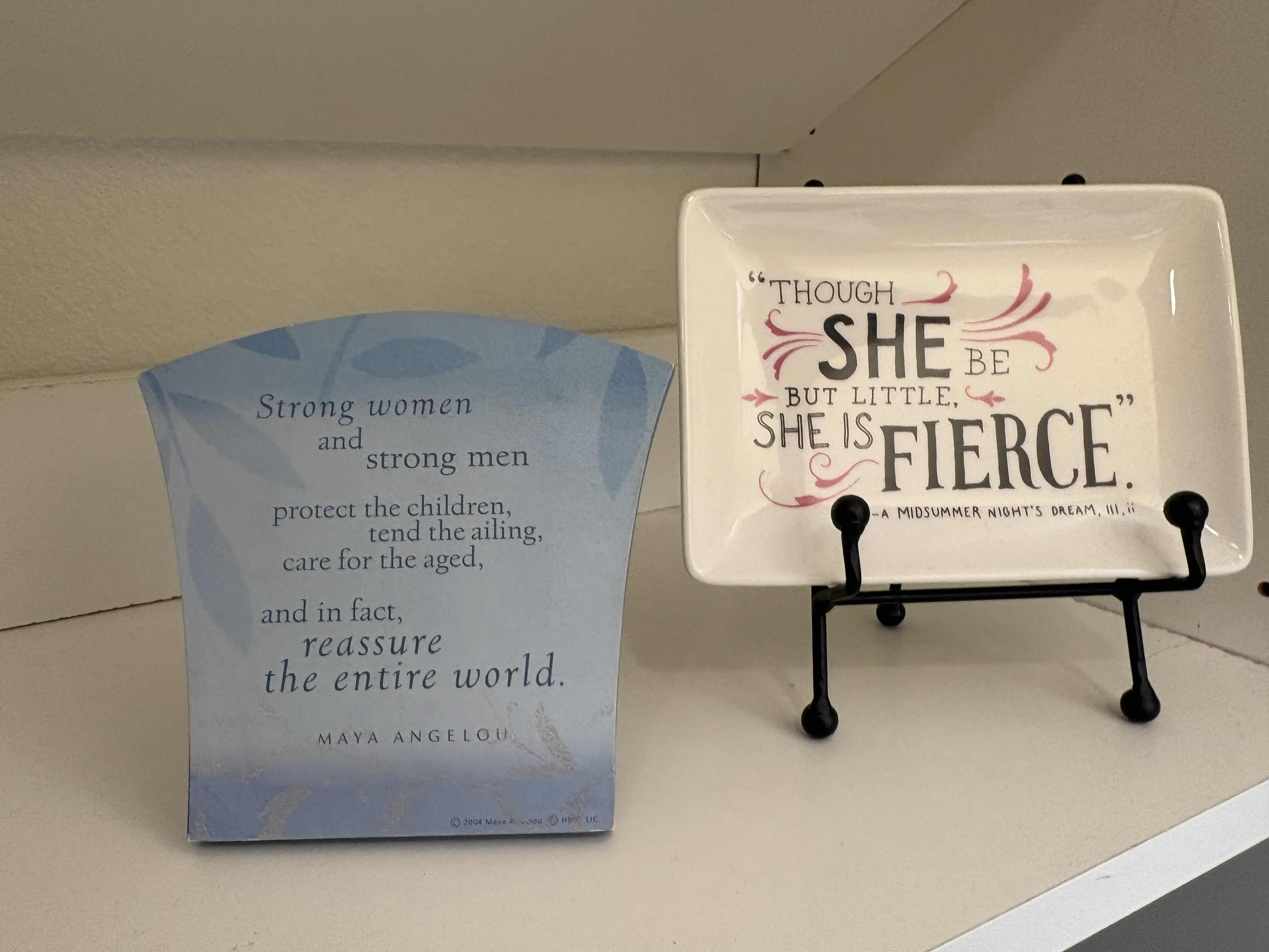 Photo 1 of (4)PCS WOMEN EMPOWERMENT SIGNS LARGEST SIZE 8”X10”