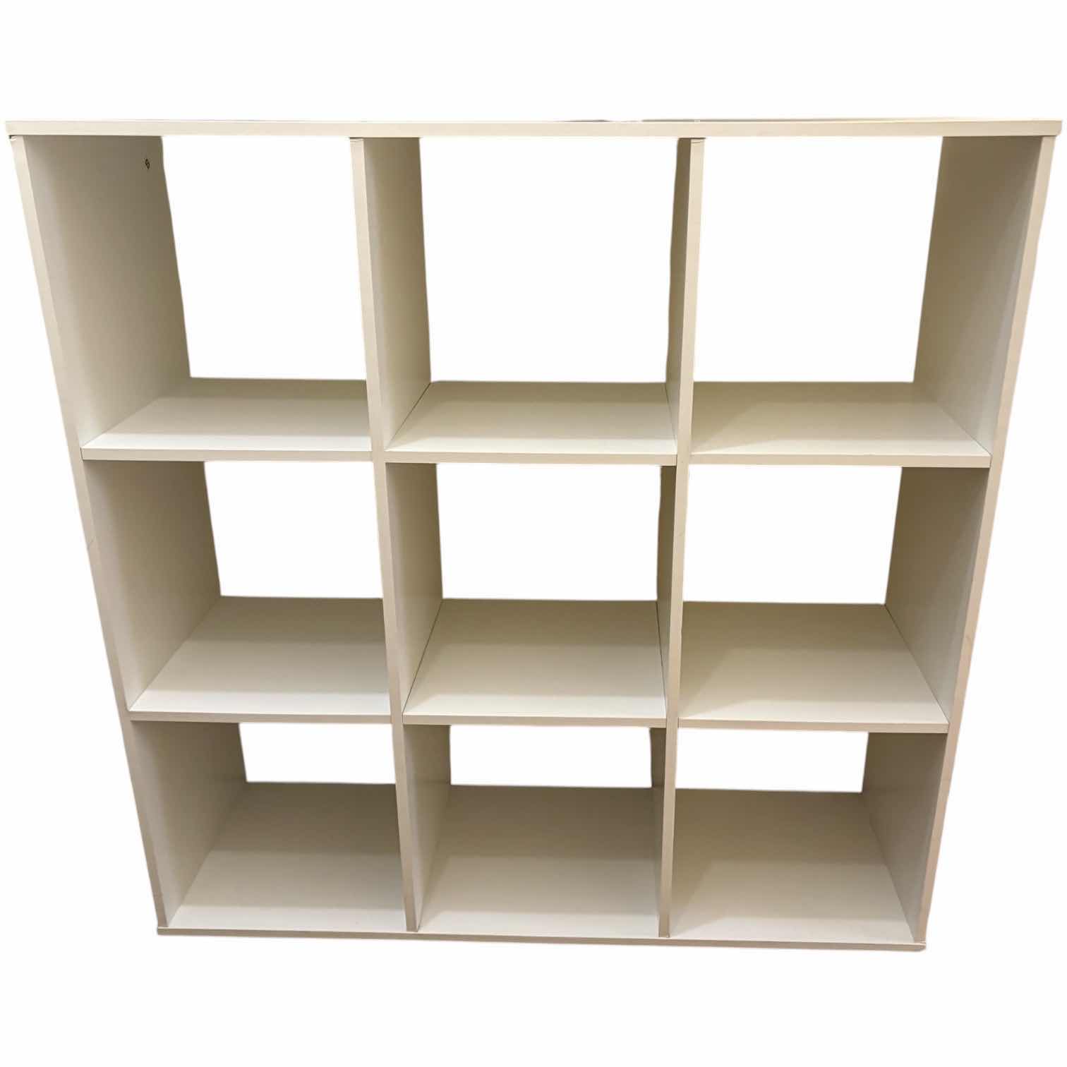 Photo 1 of 9-CUBE WHITE STORAGE SHELF 36”X11.5”H36”