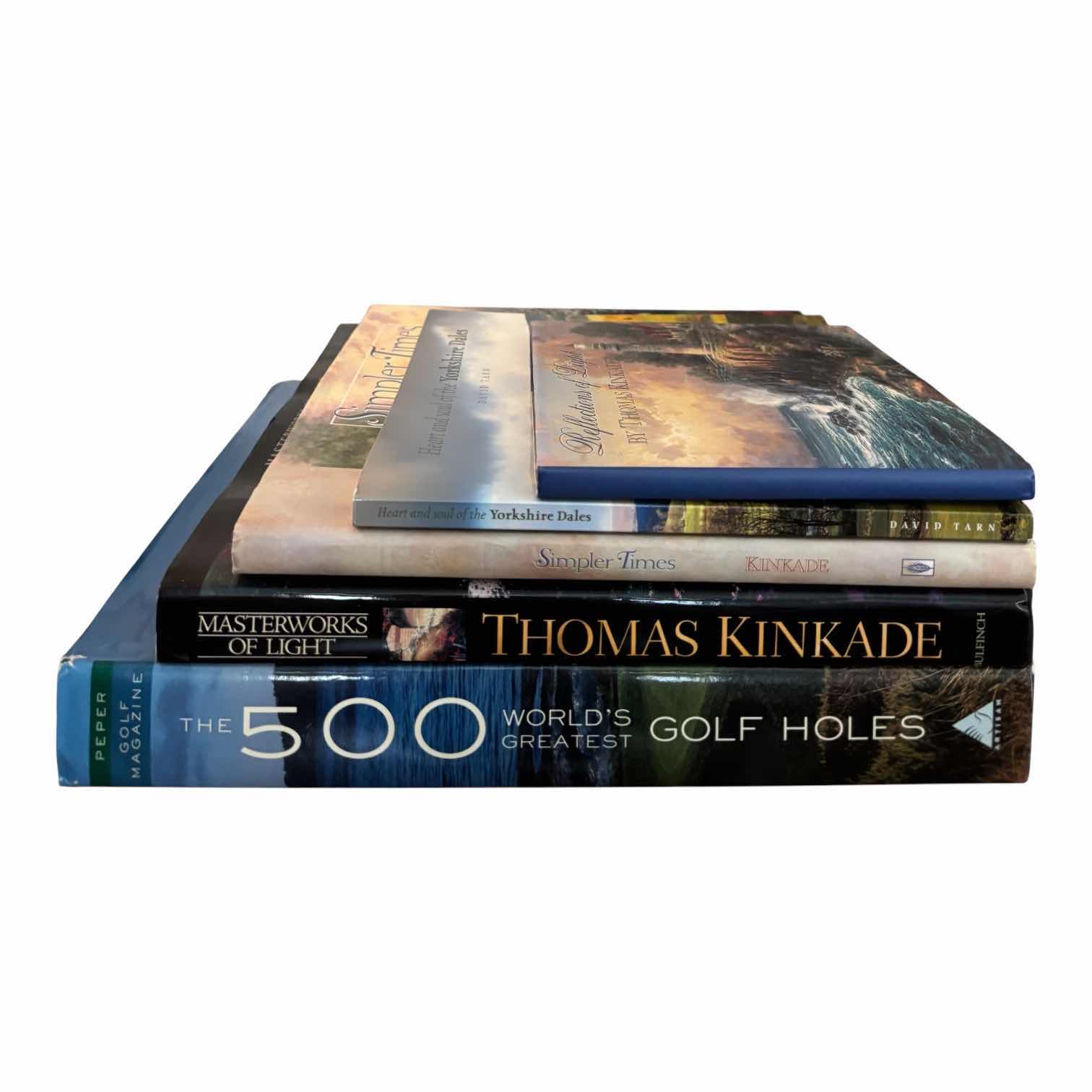 Photo 1 of THOMAS KINKADE, YORKSHIRE DALES & GOLF HOLES BOOKS (5)