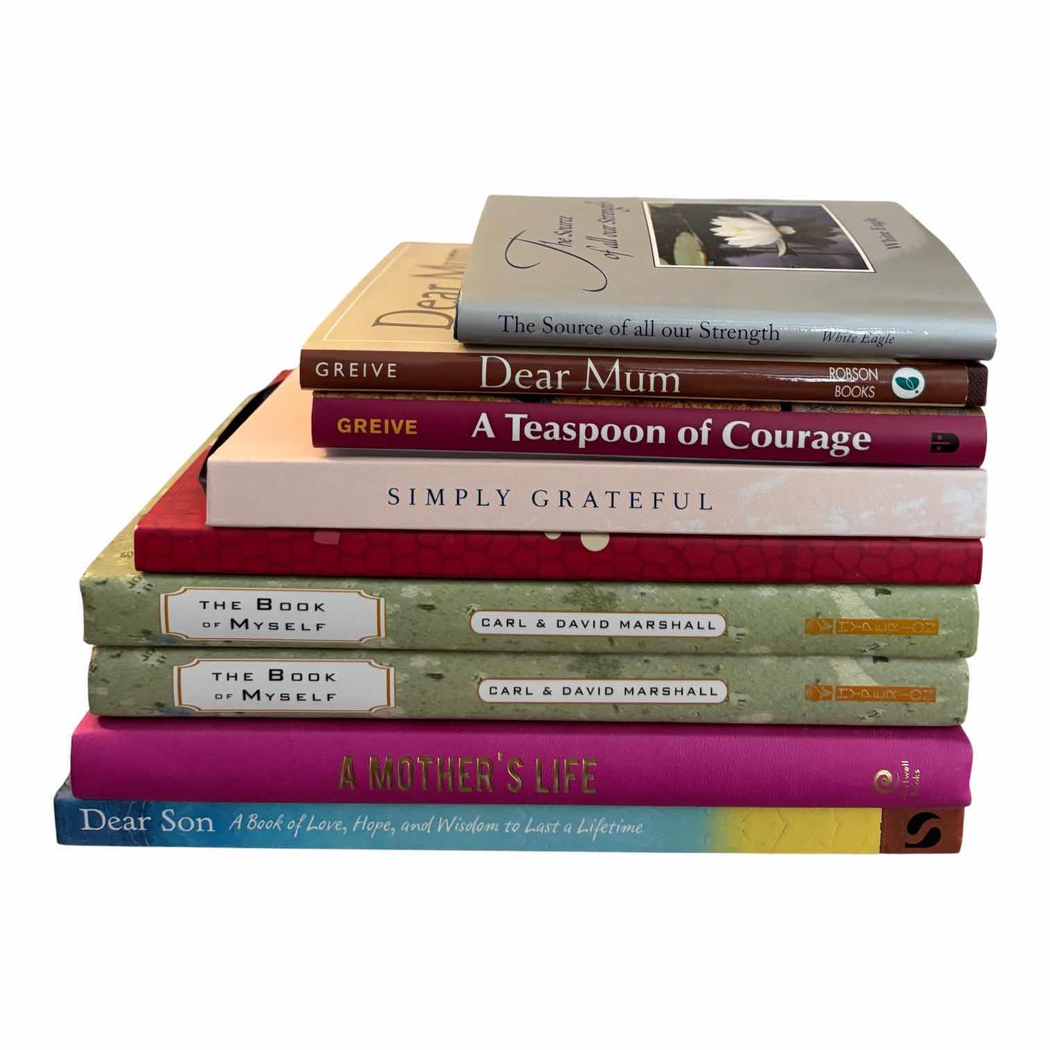 Photo 1 of INSPIRATIONAL BOOKS (9)