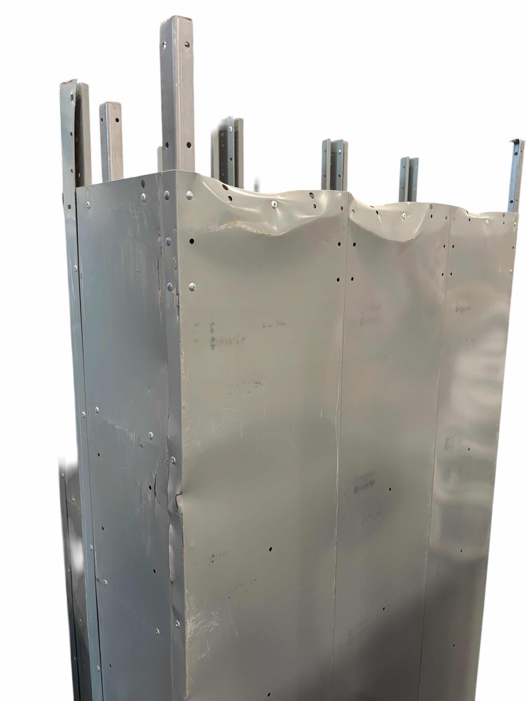 Photo 1 of HALLOWELL INDUSTRIAL FIVE TIER THREE WIDE METAL BOX LOCKER 12” X 36” X 66”H