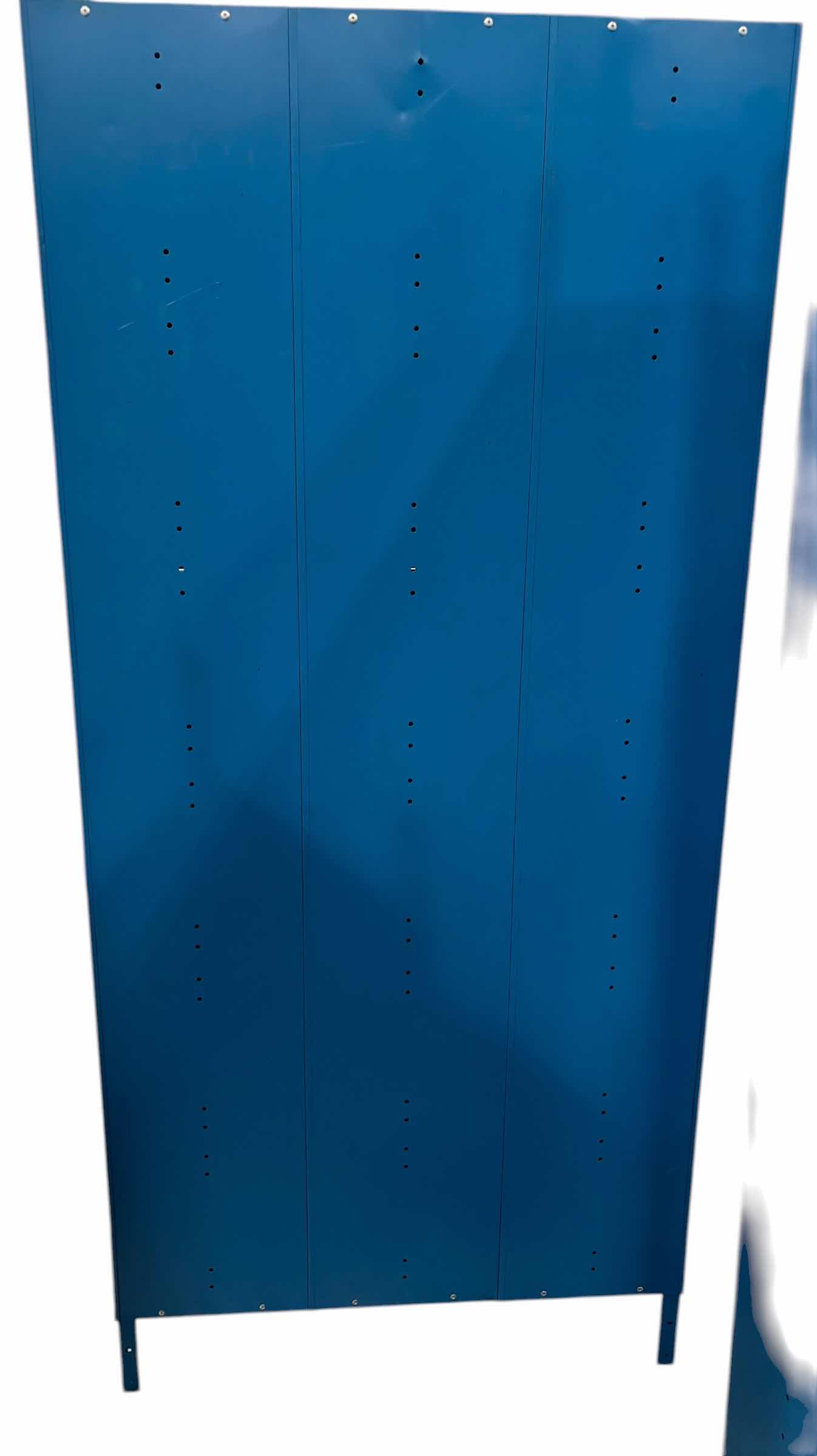 Photo 1 of GLOBAL INDUSTRIAL CAPITAL SIX TIER 18-DOOR BOX LOCKER 12” X 36” X 78”H