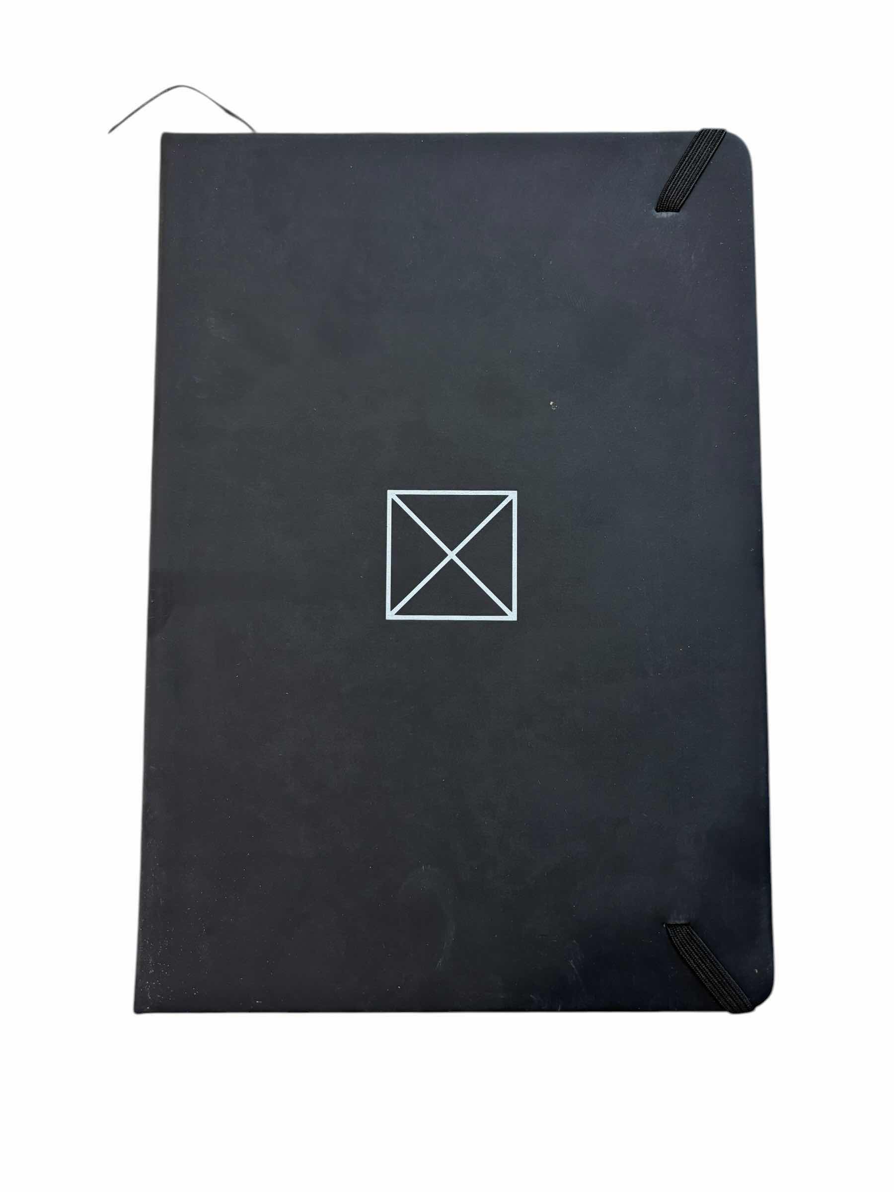 Photo 1 of 50 PIECES BLACK HARDCOVER NOTEBOOK, BLANK PAGES