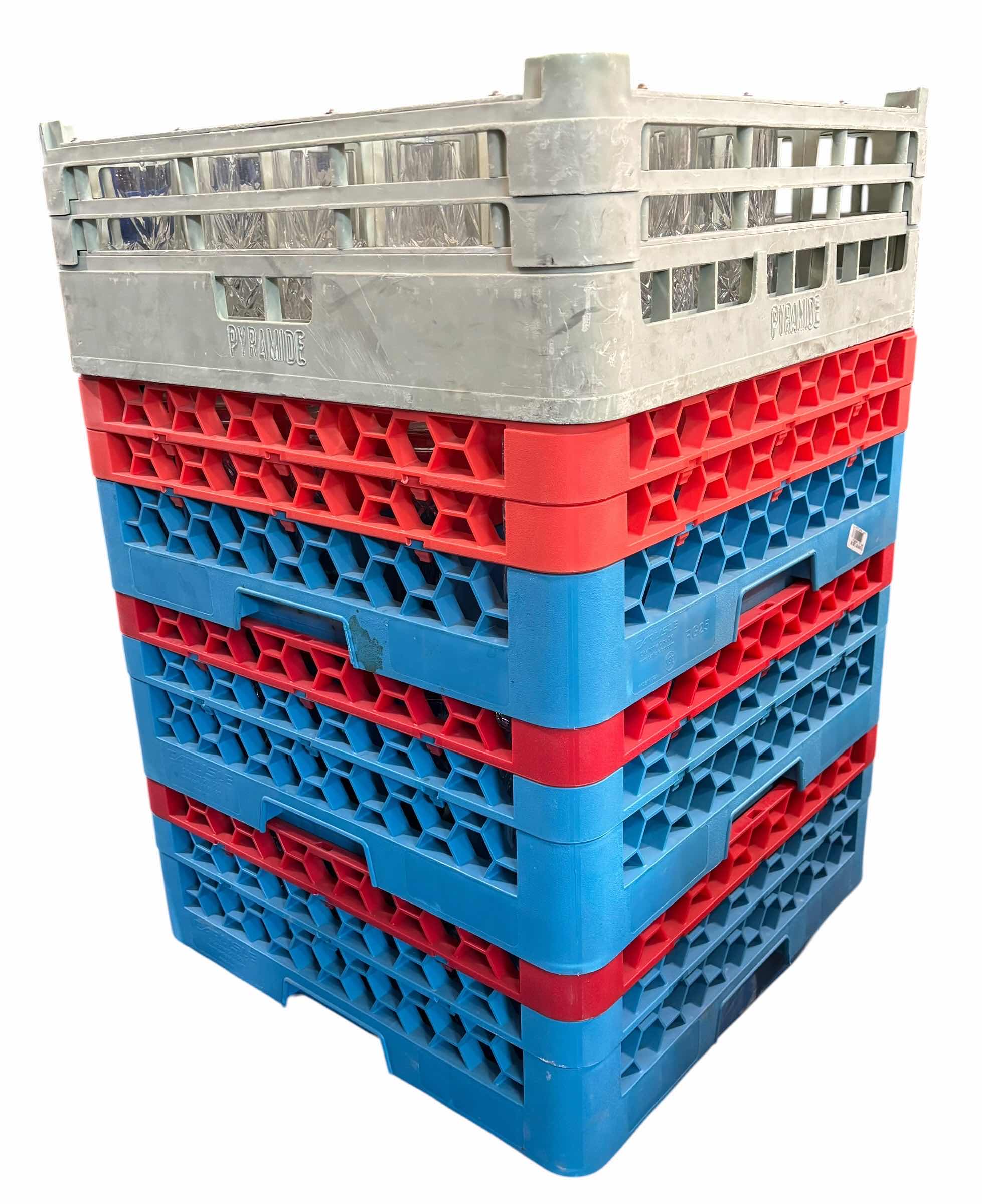 Photo 1 of 98 GLASS HIGHBALL TUMBLERS 5 3/4”H