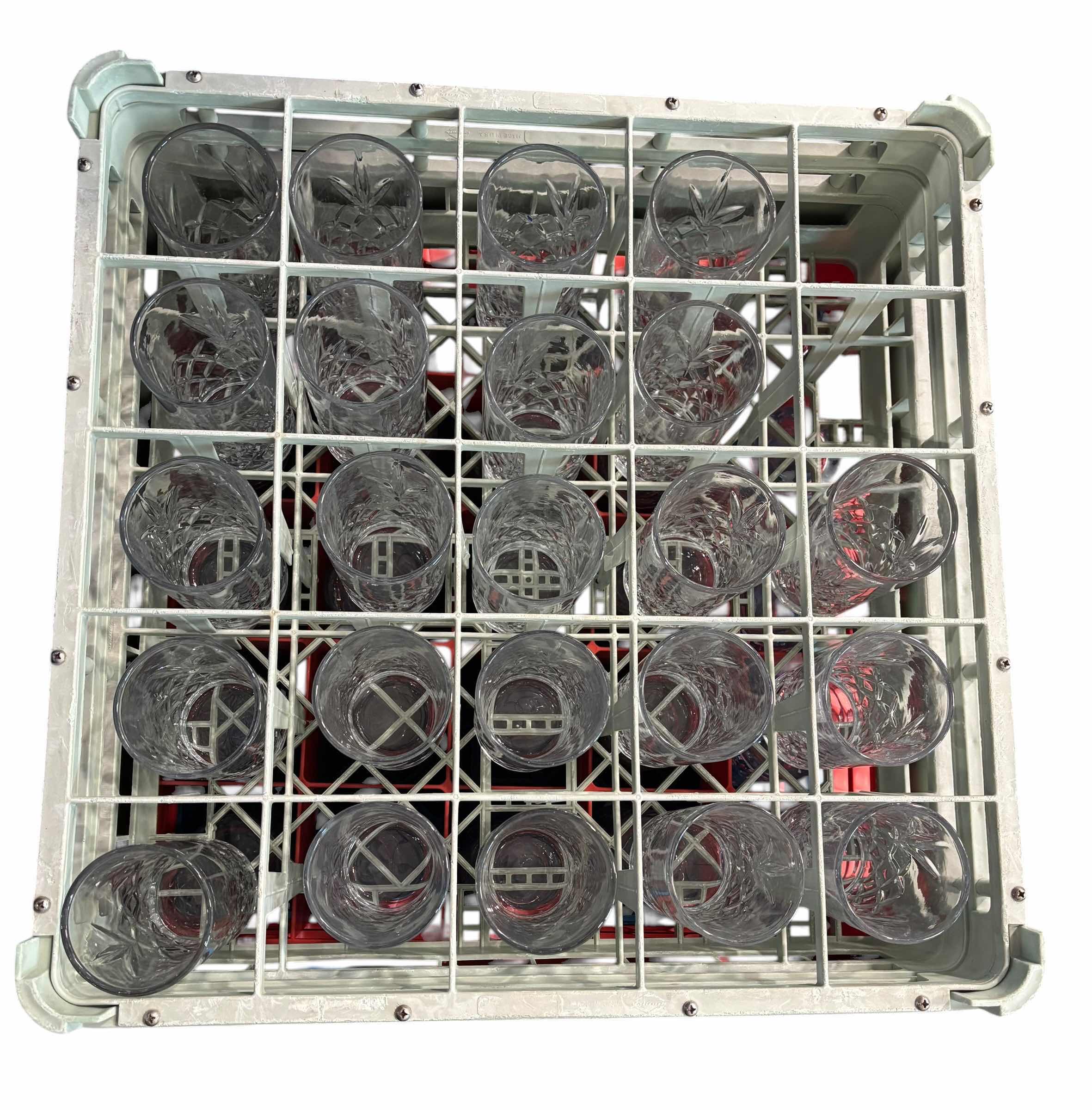 Photo 1 of 98 GLASS HIGHBALL TUMBLERS 5 3/4”H