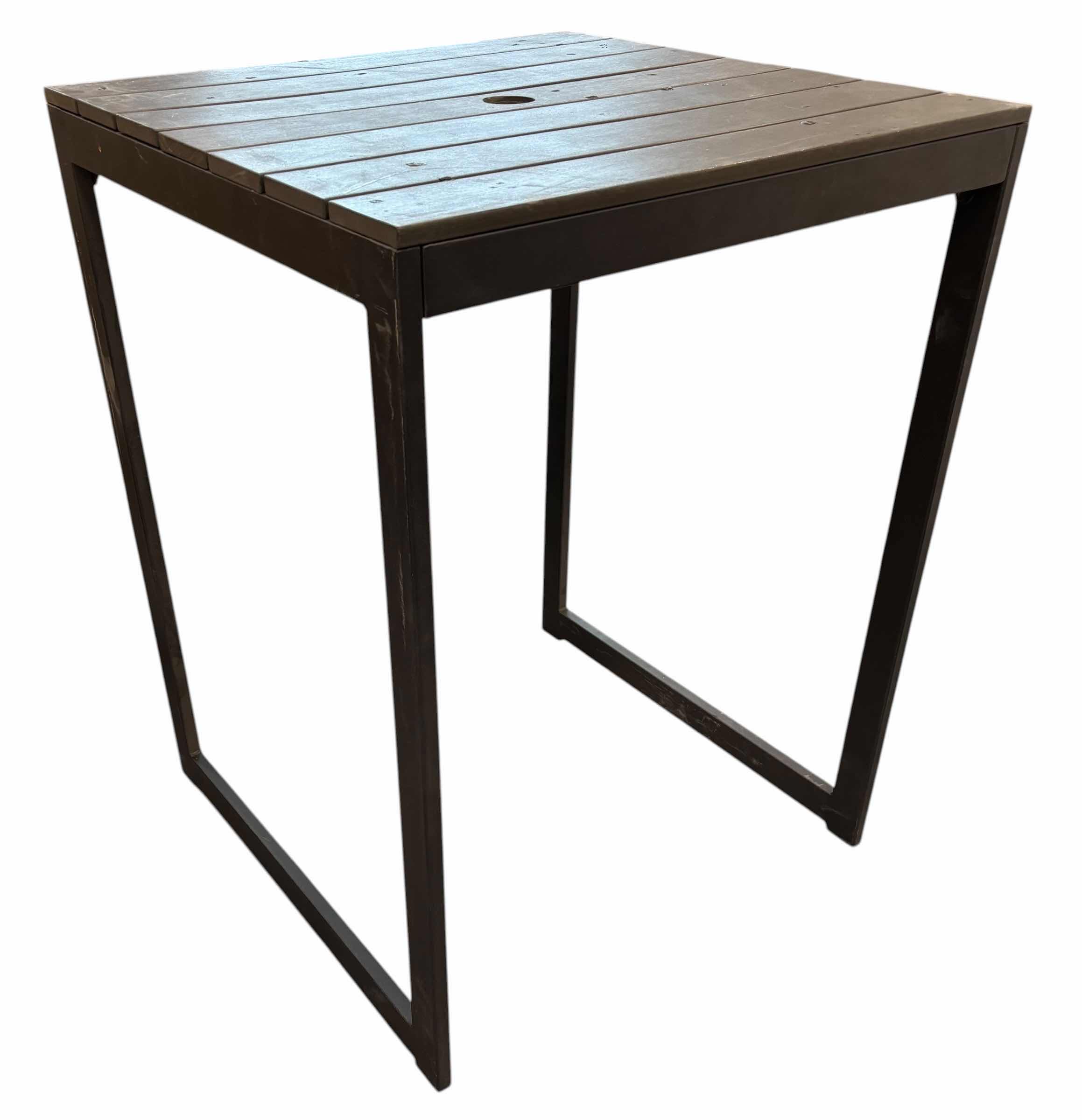 Photo 1 of BAR HEIGHT OUTDOOR PATIO TABLE 27” X 27” X 36”H