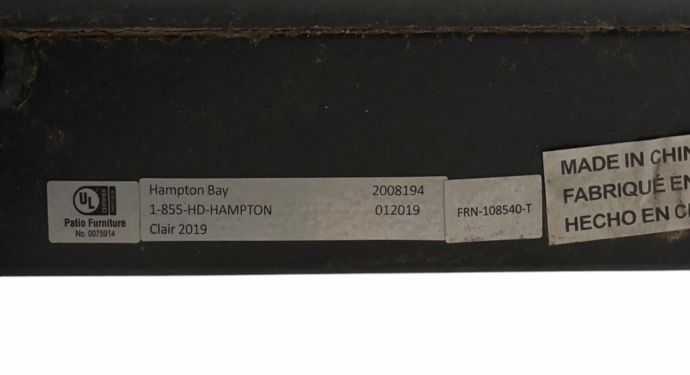 Photo 1 of BAR HEIGHT OUTDOOR PATIO TABLE 27” X 27” X 36”H