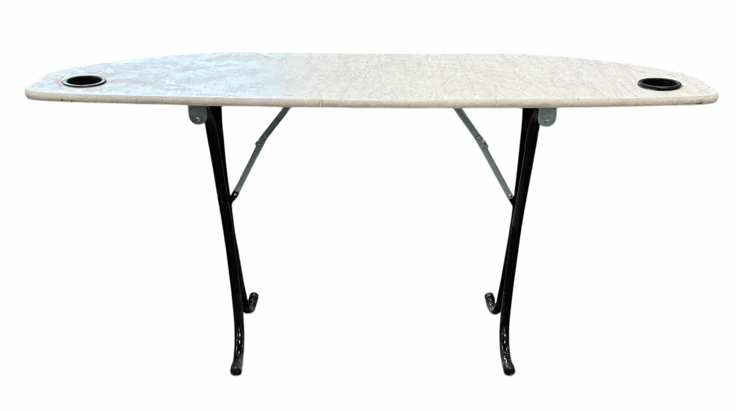 Photo 1 of QUARTER ROUND TABLE TOP 16” X 56” X 28”H