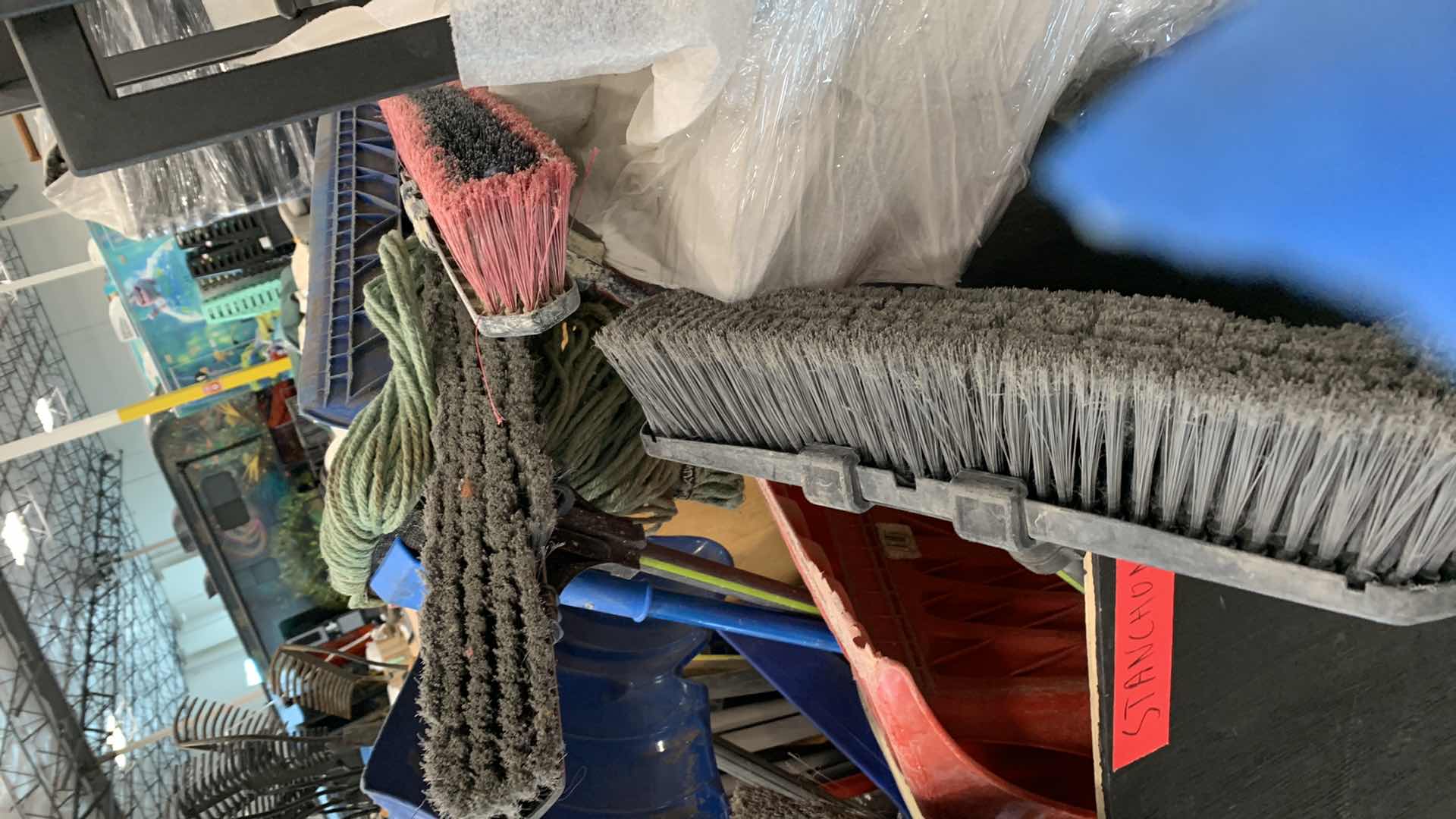 Photo 1 of ASSORTED RAKES AND SHOVELS