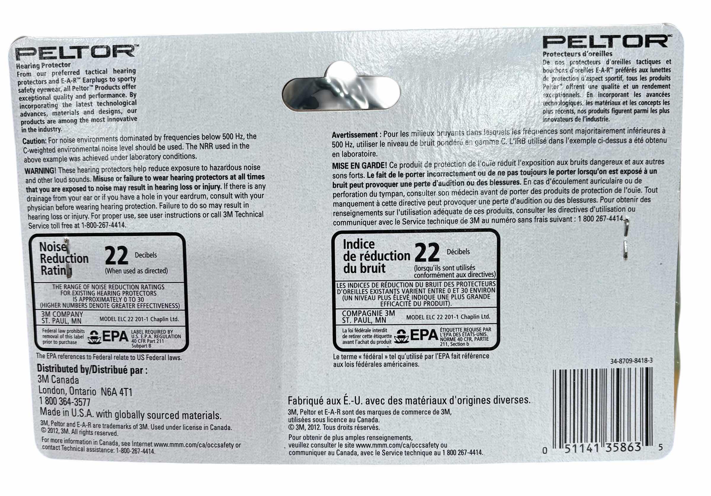 Photo 1 of PELTOR JUNIOR EARMUFFS (4)