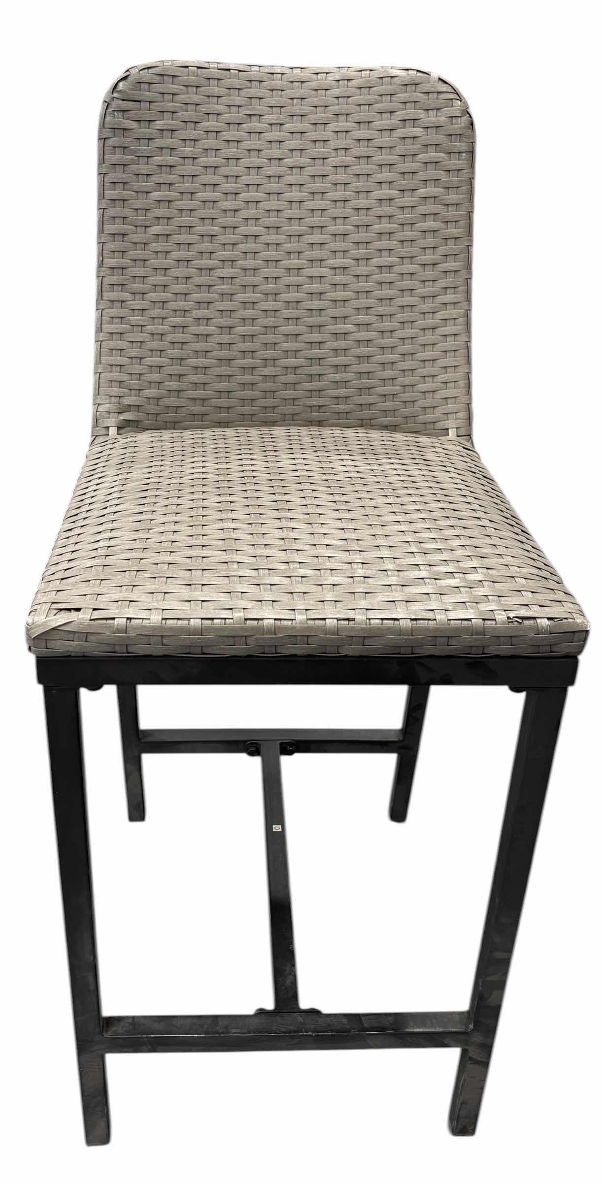 Photo 1 of PATIO BAR HEIGHT DINING SET, TABLE: 27” X 27” X 36”H