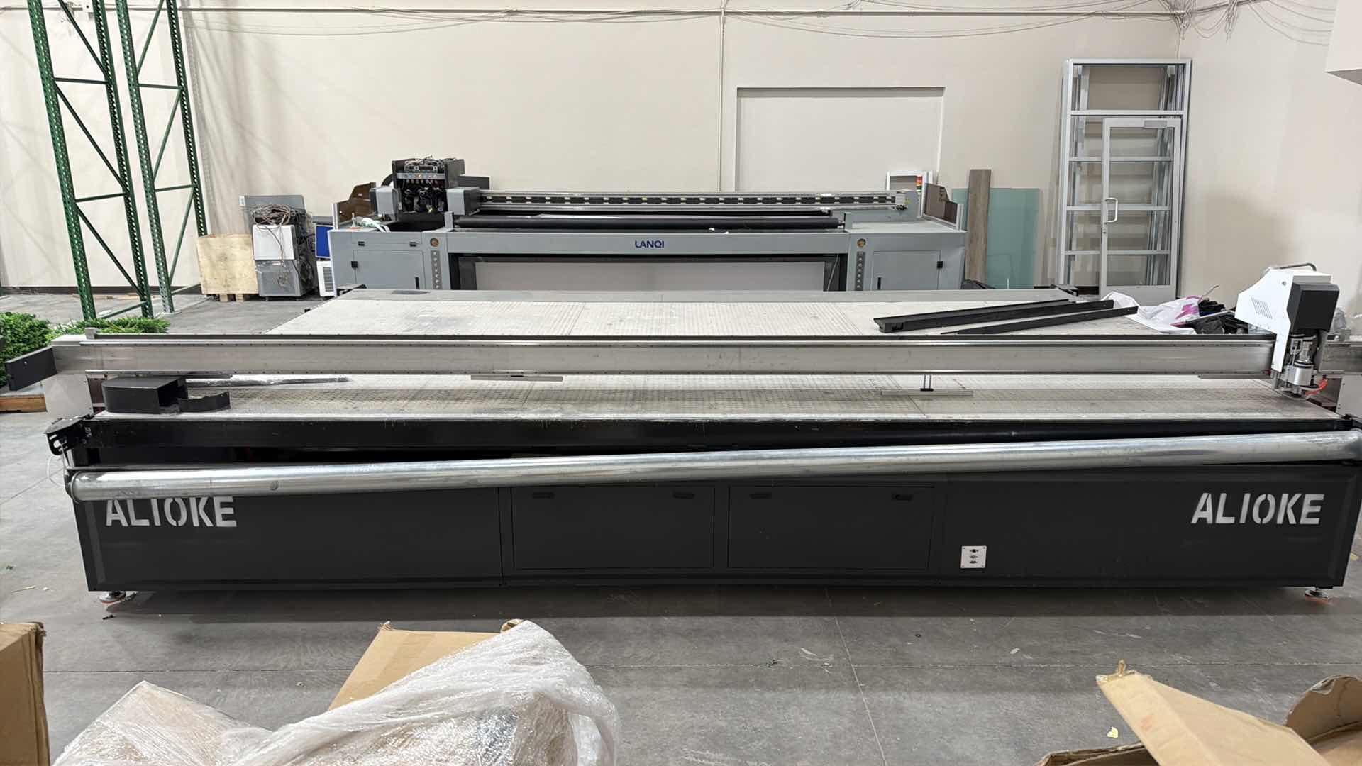 Photo 1 of ALEKVS / ALIOKE BRANDED CNC FIBER LASER CUTTING MACHINE DESIGNED FOR SHEET METAL FABRICATION.