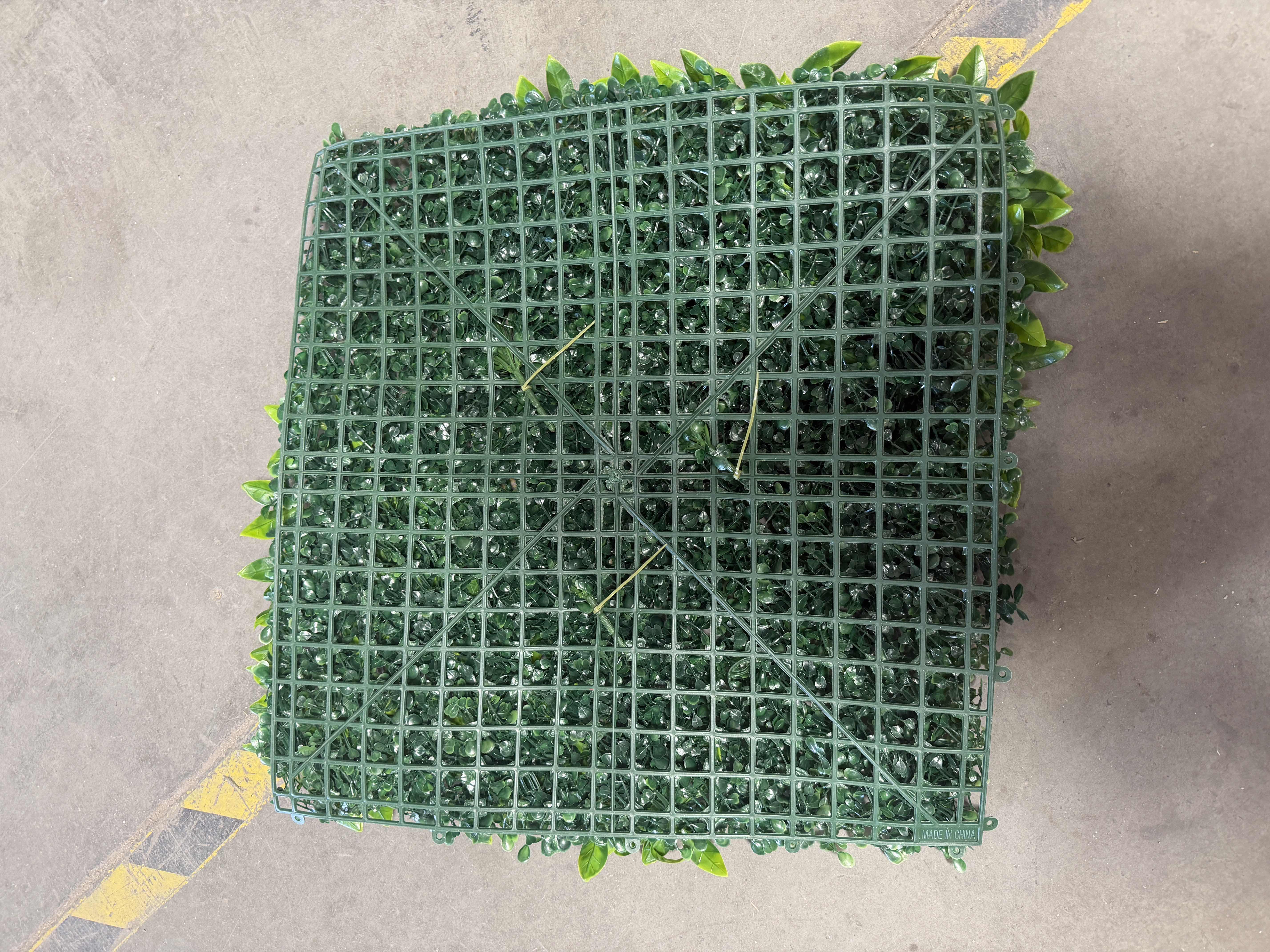 Photo 1 of BOX OF ASSORTED ARTIFICIAL PLANT WALL PANELS
