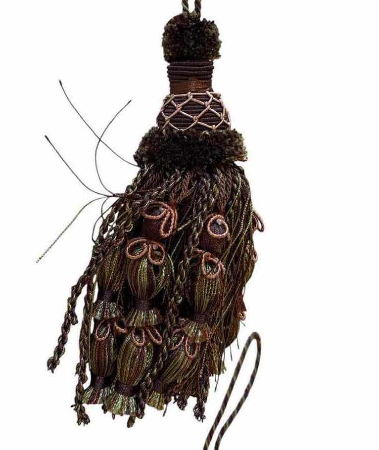 Photo 1 of ORNATE DECORATIVE DRAPERY CURTAIN TIEBACKS H11”