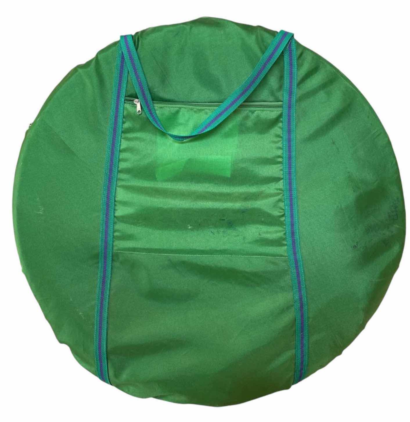 Photo 1 of FOLDABLE POP-UP SAUCER CHAIR WITH CARRYING CASE DIMENSIONS UNKNOWN