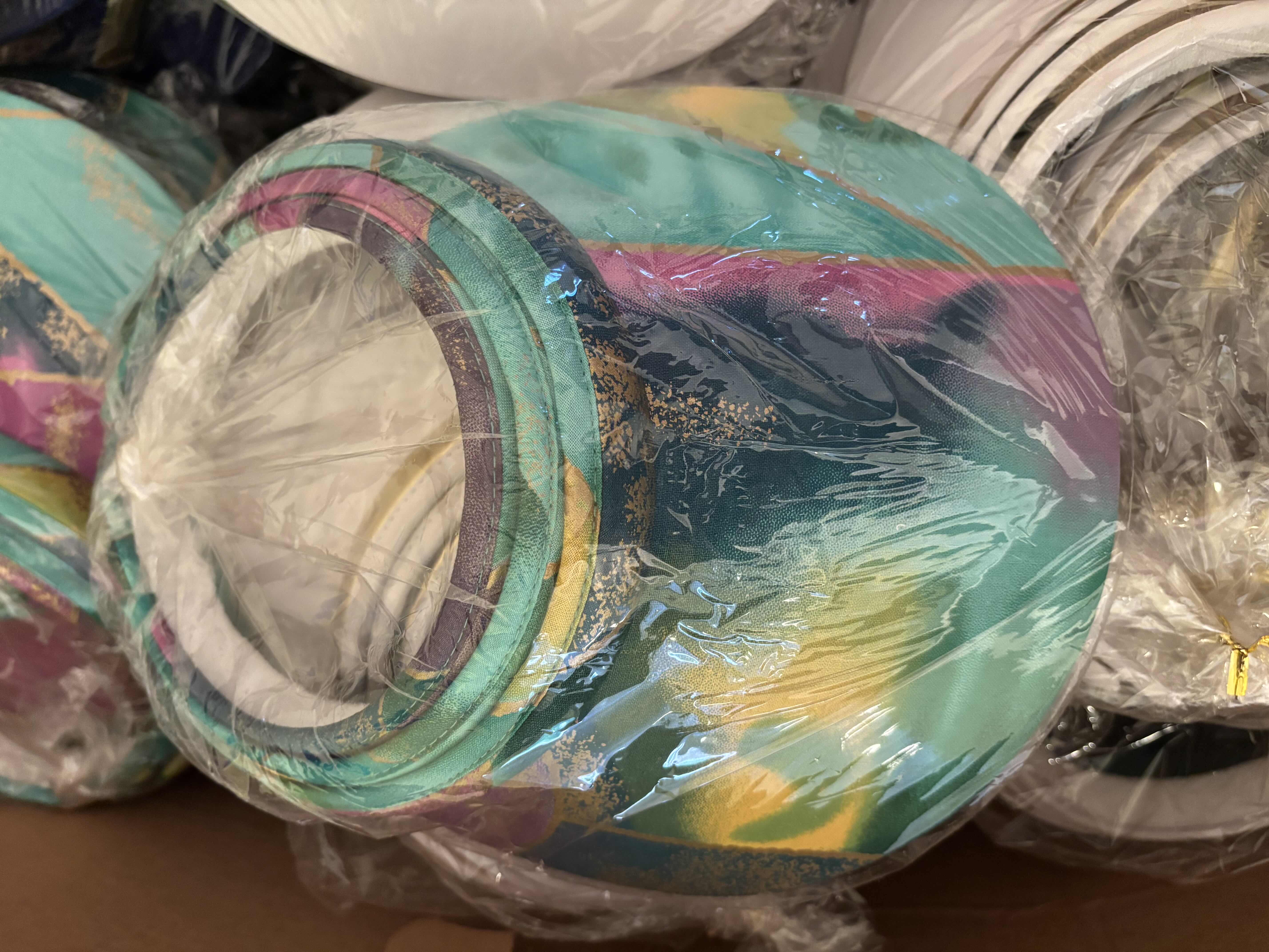 Photo 1 of BOX OF VISORS IN MULTIPLE COLORS & STYLES