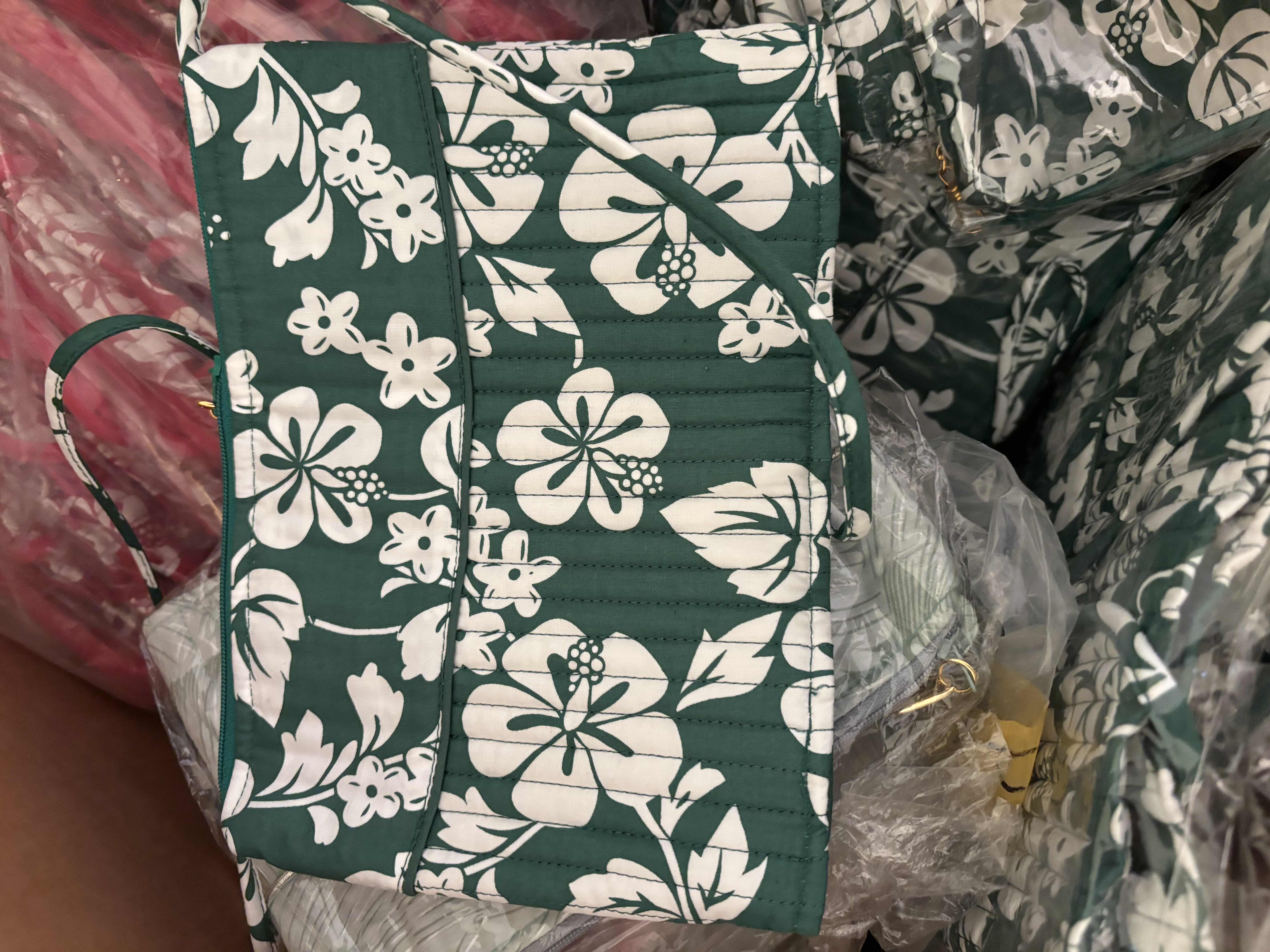 Photo 1 of BOX OF SMALL CLOTH ZIPPERED POUCHES 9” X 6”