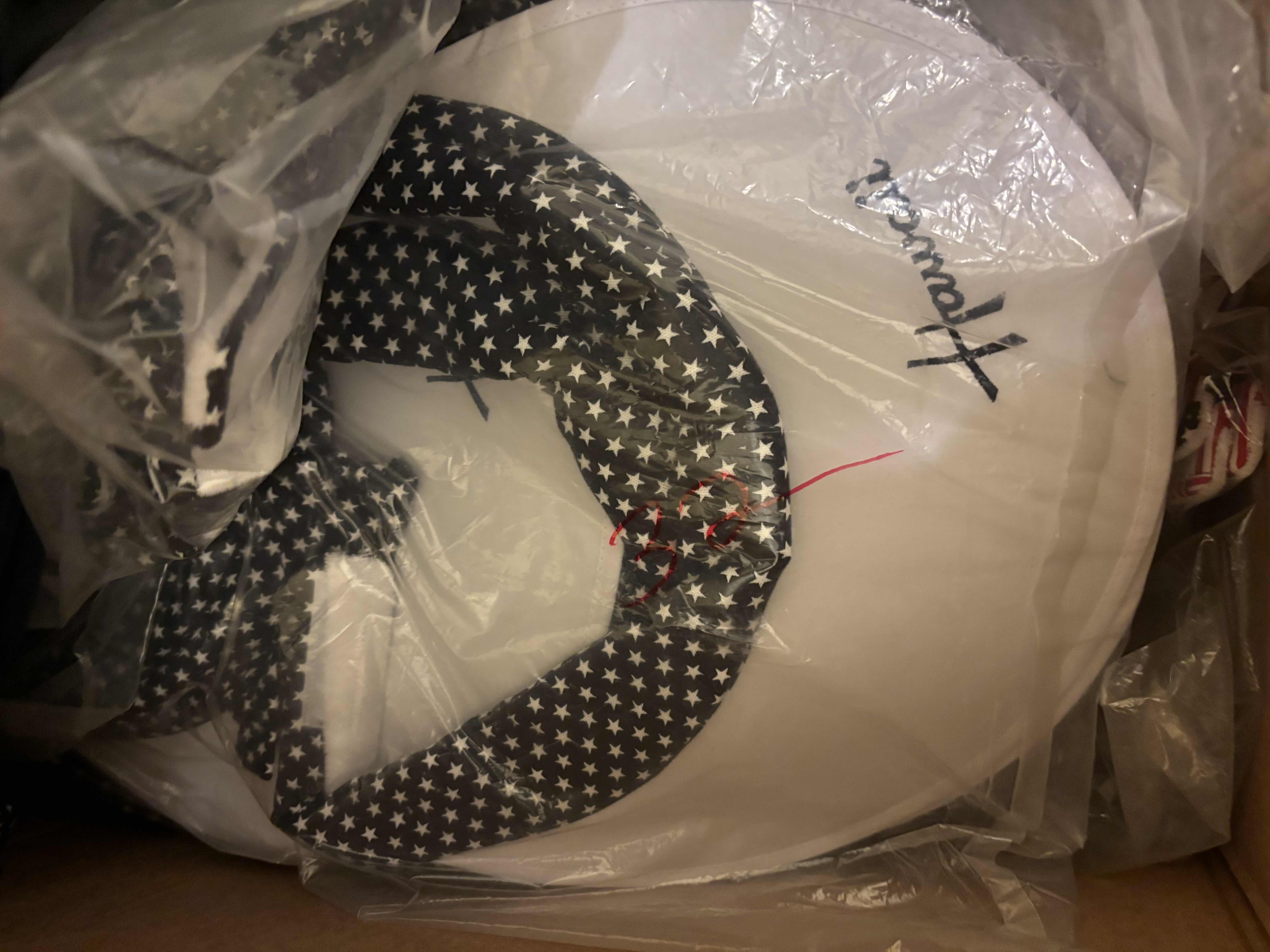 Photo 1 of BOX OF VISORS IN MULTIPLE COLORS & STYLES