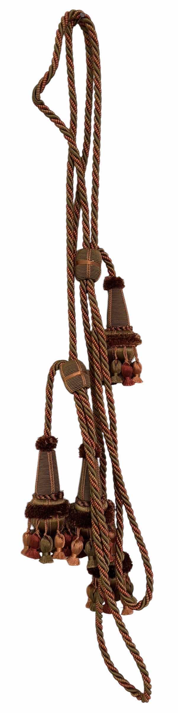Photo 1 of DECORATIVE CURTAIN TIE BACKS (1 SET)