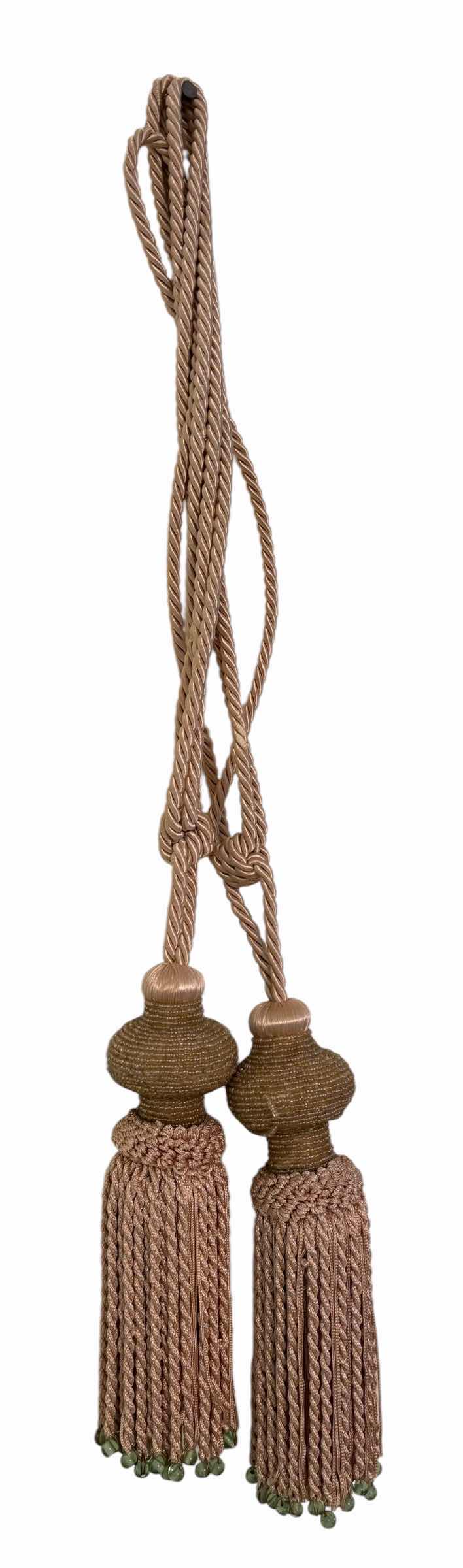 Photo 1 of DECORATIVE CURTAIN TIE BACKS (1 SET)