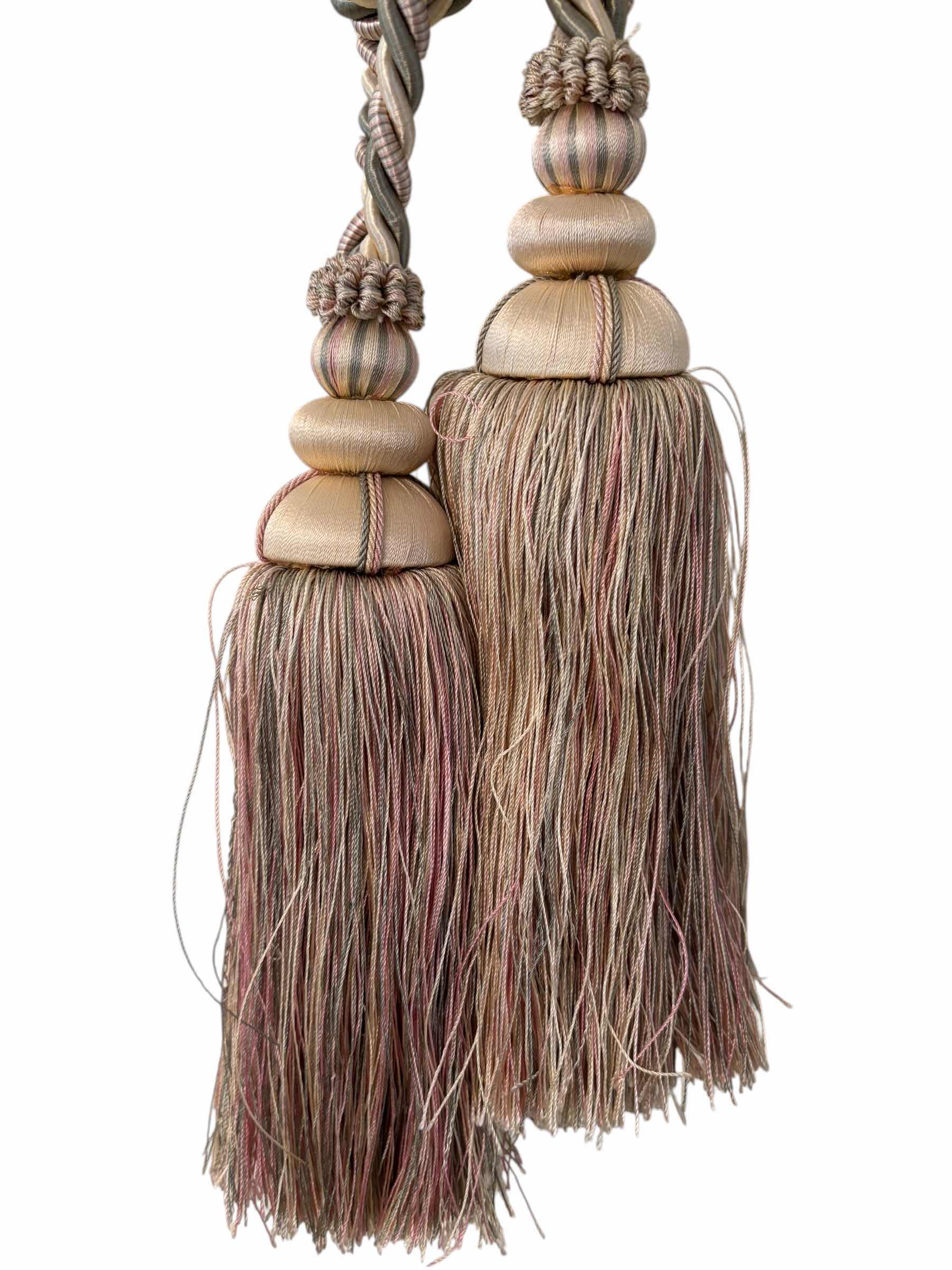 Photo 1 of DECORATIVE CURTAIN TIE BACKS (1 SET)