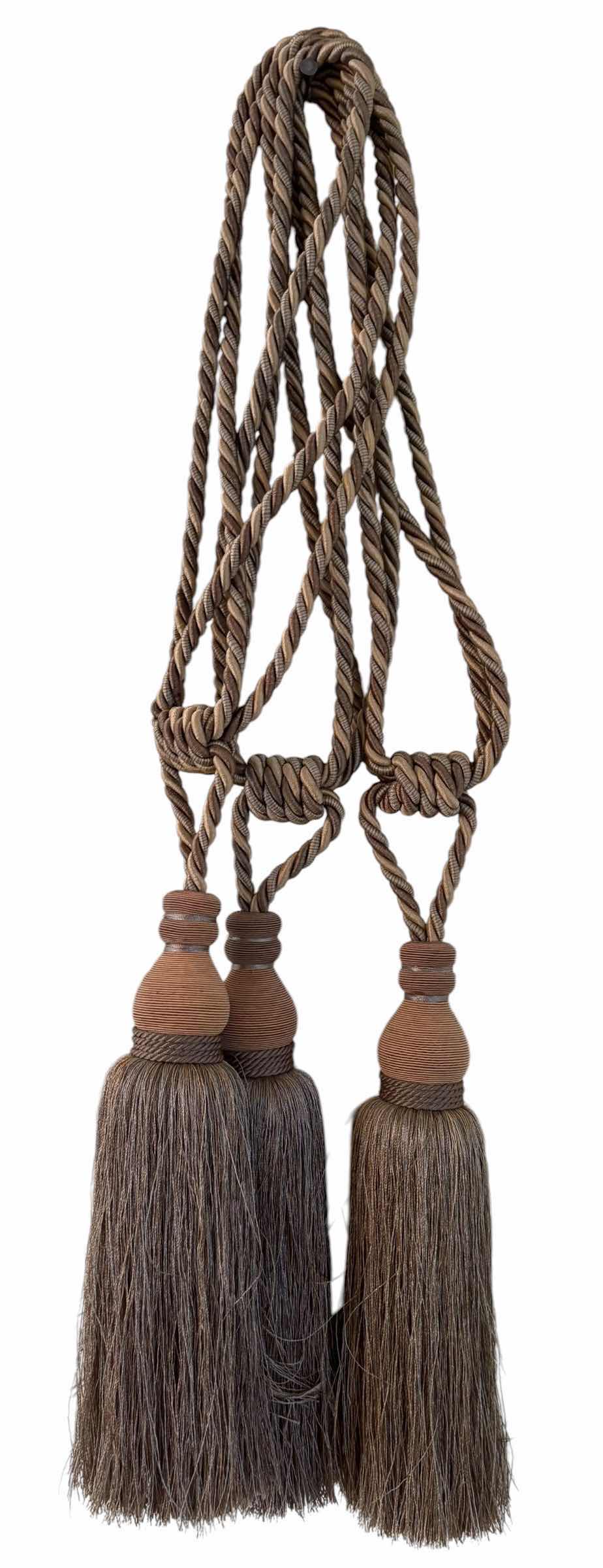 Photo 1 of DECORATIVE CURTAIN TIE BACKS (1 SET)