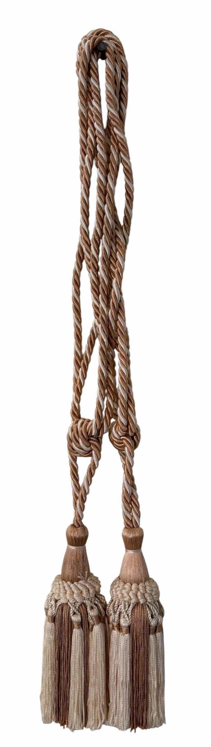Photo 1 of DECORATIVE CURTAIN TIE BACKS (1 SET)